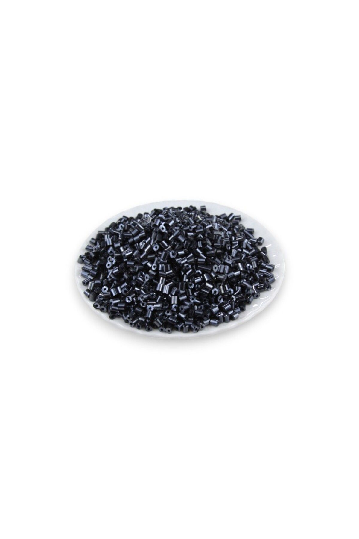 Serhat Aksesuar ve El İşçilik Füme 5x4 mm Büyük Kesme Boncuk 50 Gr
