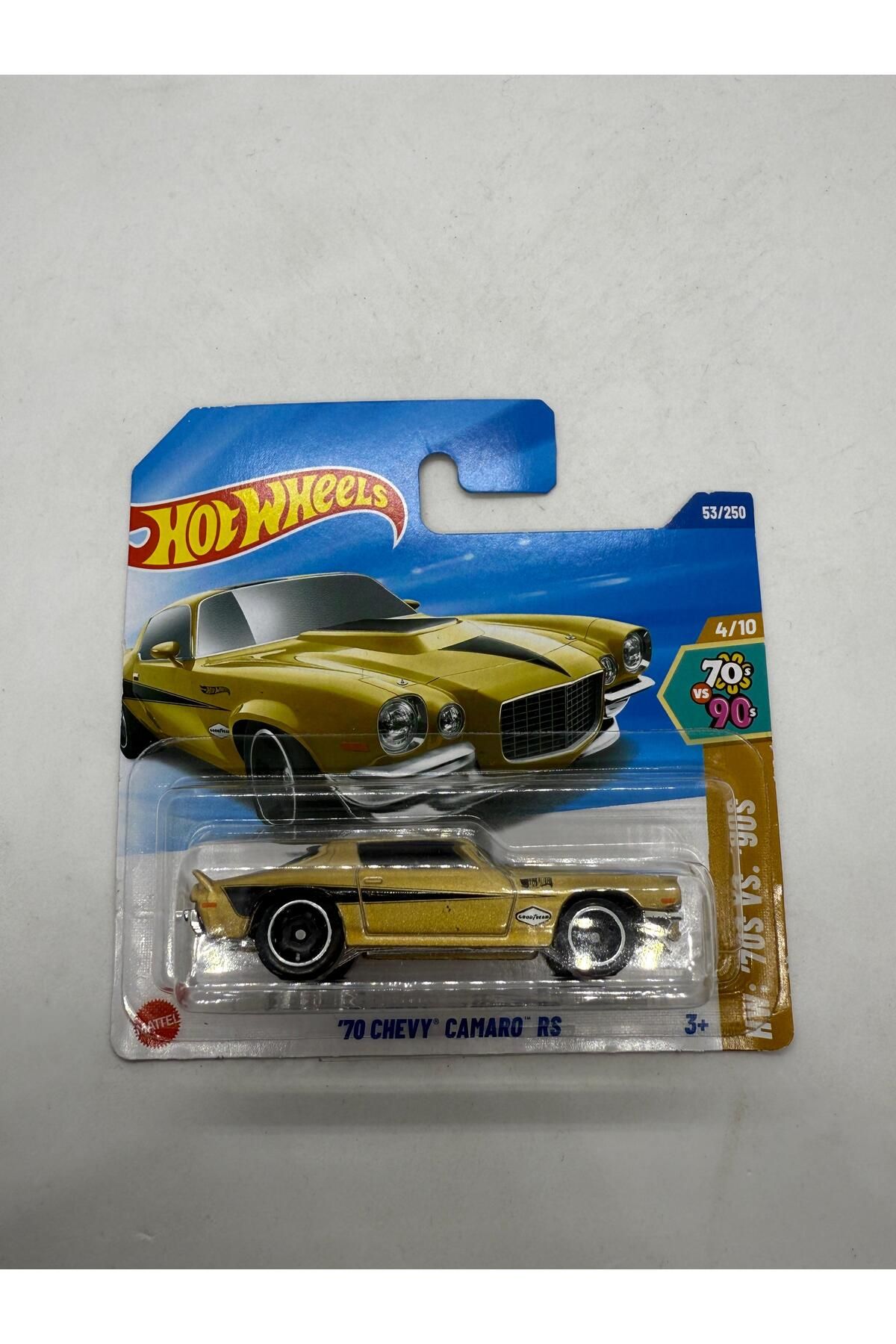 HOT WHEELS 70 Chevy Camaro RS *Altın