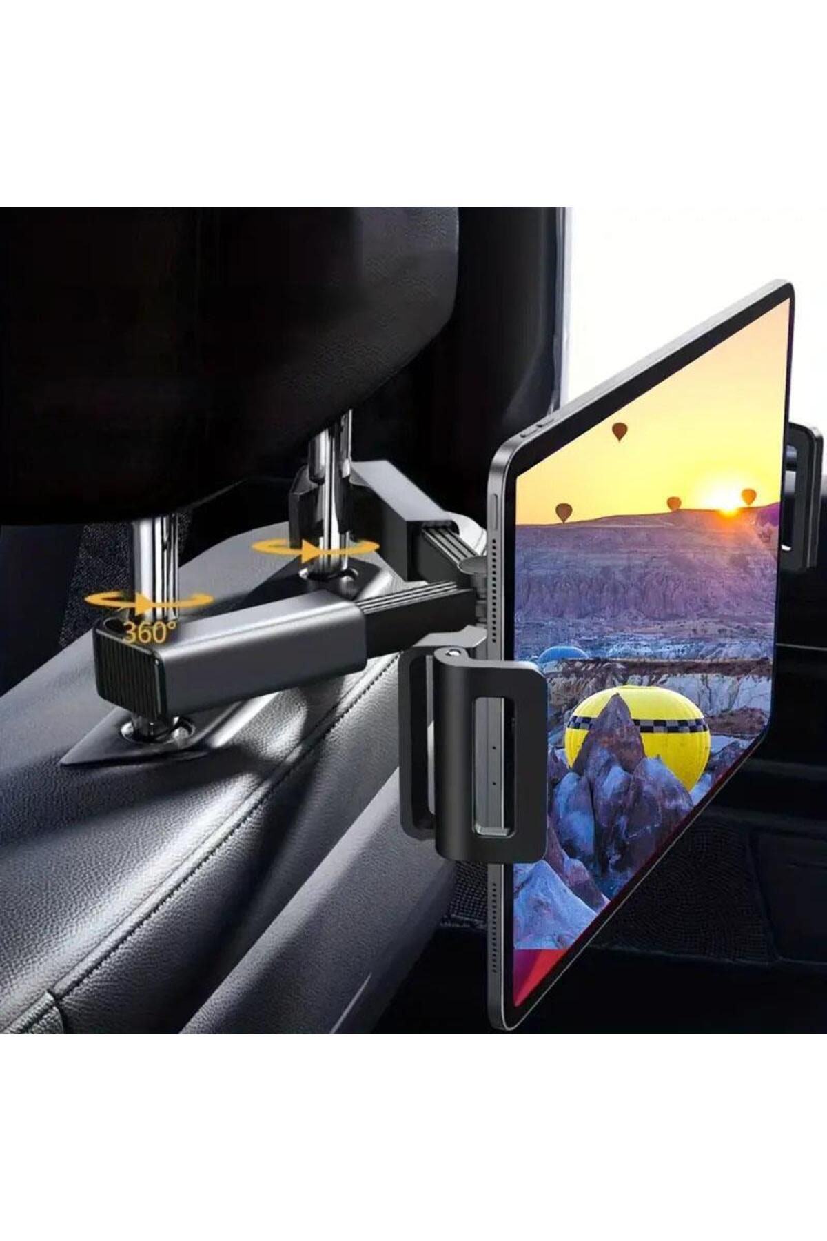 jetfast Tüm Araçlara Uyumlu Ayarlanabilir Koltuk Arkası Tablet Telefon Tutucu Tutacağı