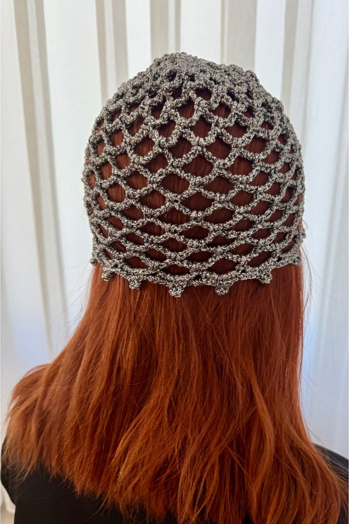 YELİZ HANDMADE El örgüsü yazlık dile bere şapka bandana