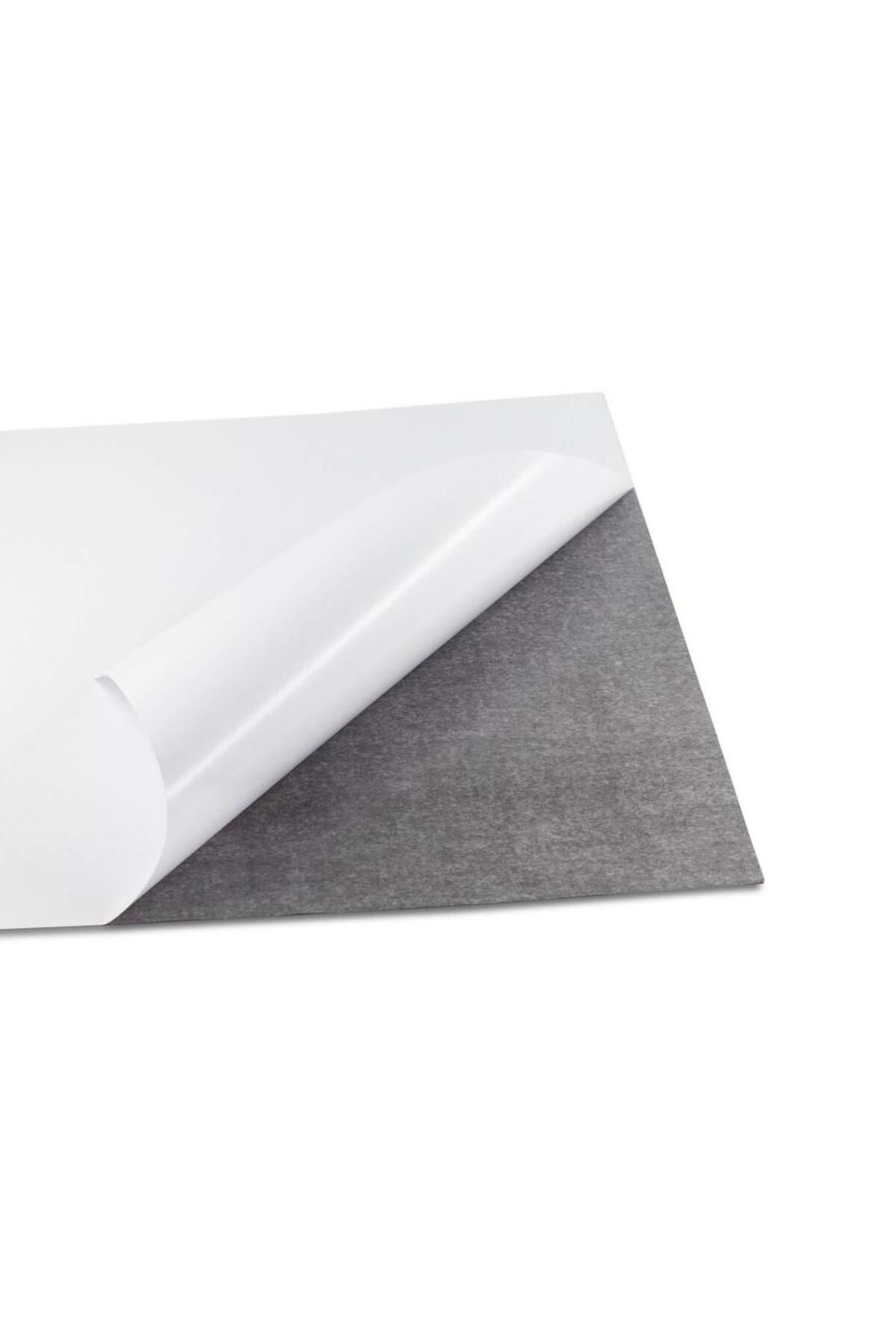 buradanaldım 70x100 cm x 1 mm Kendinden Yapışkanlı Tabaka Magnet Mıknatıs Levha, Güçlü Yapışkanlı Mıknatıs