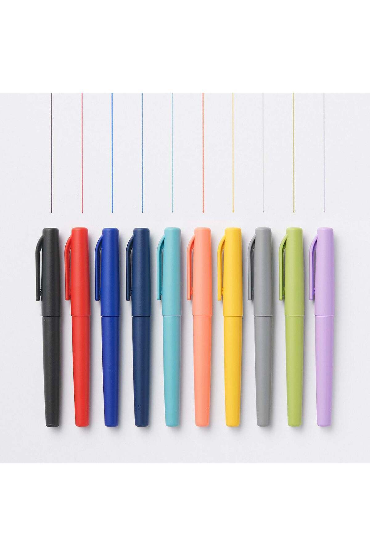 Muji-Water-based Felt-Tip Pen, Deep Indigo 3
