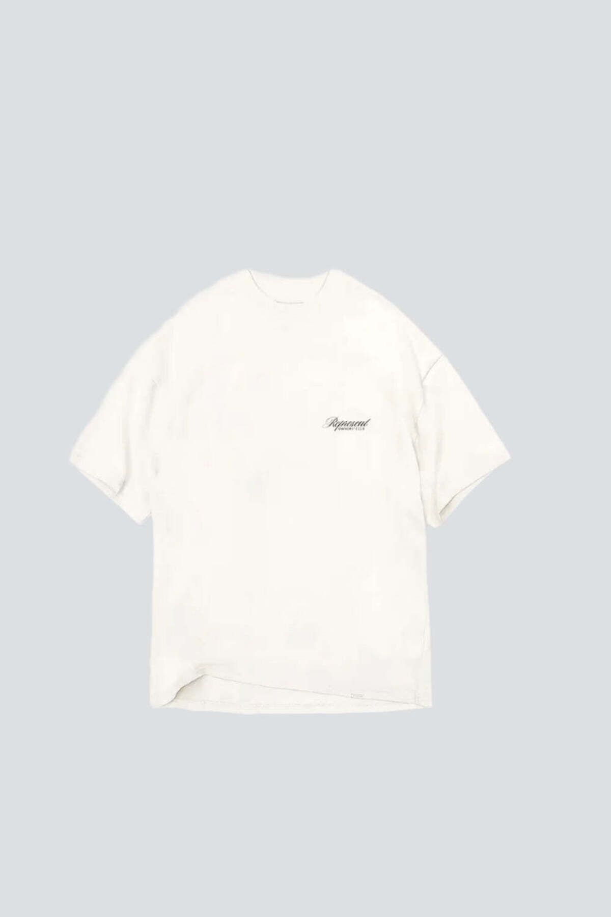 American Rag Cie Represent Owners Club Script T-shirt - Beyaz %100 Pamuklu Erkek Tişört