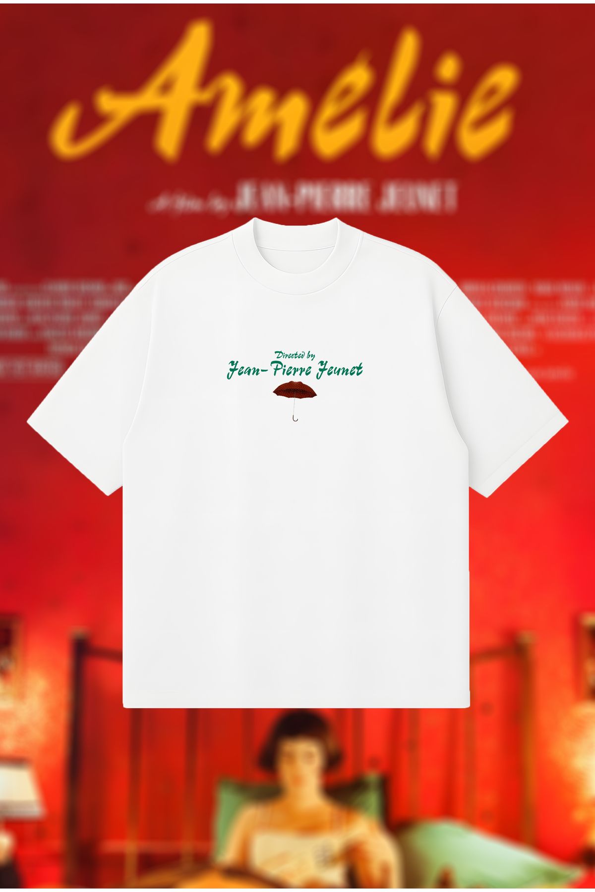 PURE POWER Directed by Jean-Pierre Jeunet Boxy Fit Oversize Unisex Tshirt – Baskılı Tişört | Streetwear