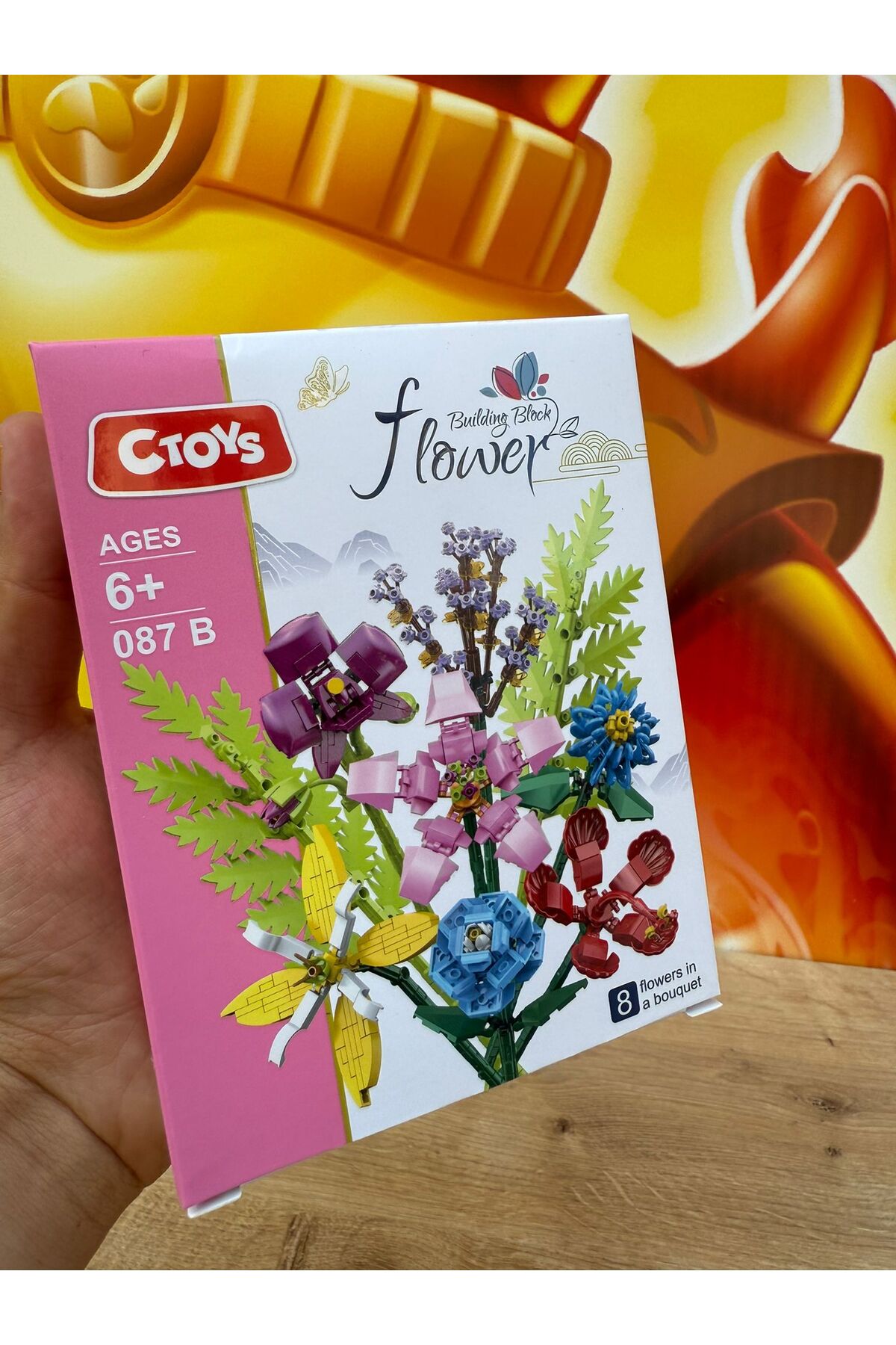 کیت ساخت دستهگل رز تزئینی، گل اسباببازی، اسباببازی گل، بیش از ۵۰۰ قطعه، ۸ جعبه، مجموعه کامل از یک فروشنده