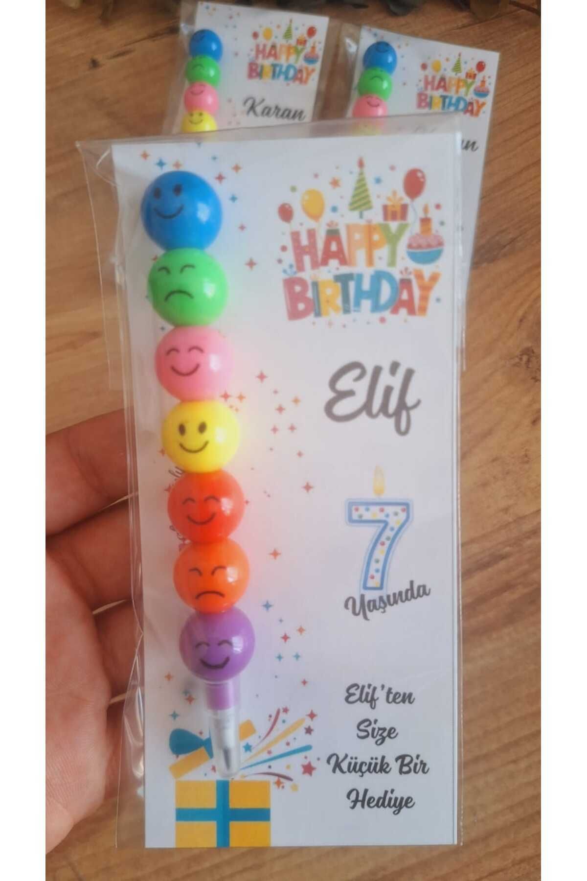 sevgiliatolyemm mutluluk getirmesi dileğiyle KARTLI EMOJİLİ YUMURTLAYAN KALEM 15 ADET KARNE TATİL DOĞUM GÜNÜ HEDİYELİKLERİ