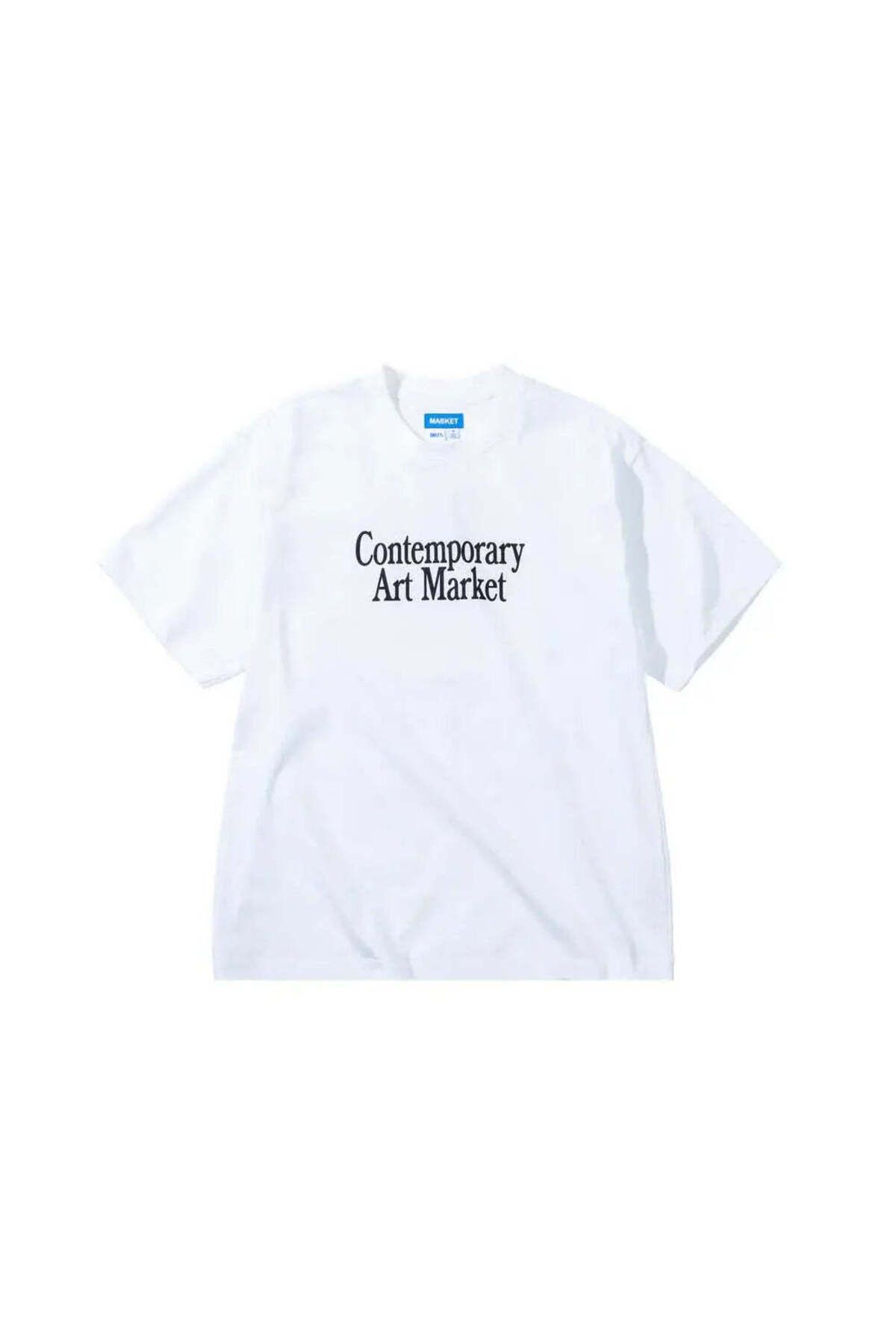 American Rag Cie Smiley C.A.M. Beyaz T-Shirt - %100 Pamuklu Erkek Tişörtü