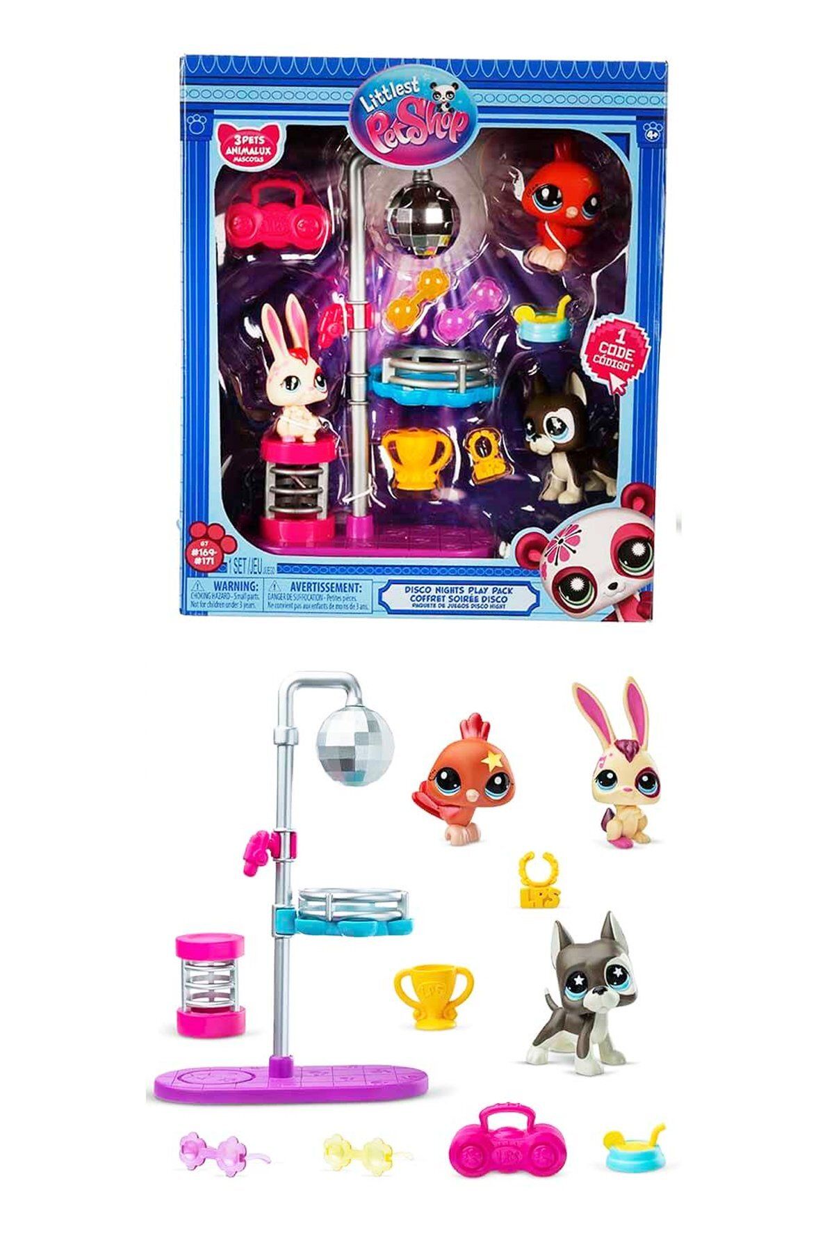 PopŞeker Disko Topu Dönüyor: Littlest Pet Shop Minişler Disko Oyun Seti Sahneyi Sallıyor!