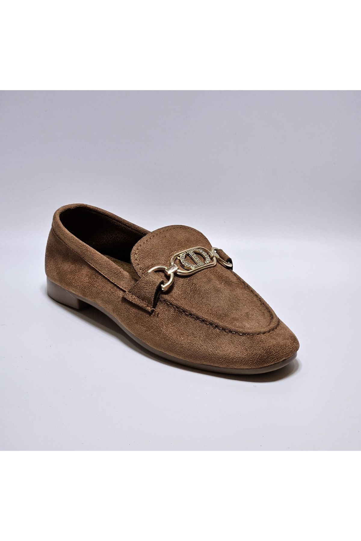 Registan Shoes Dar Kalıp Gündelik Slip-On Kadın Babet Ayakkabı