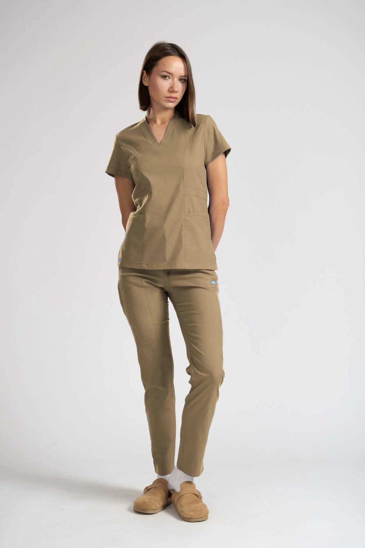 oksijen uniform Citrine - Bej (Takım) - XXS-34