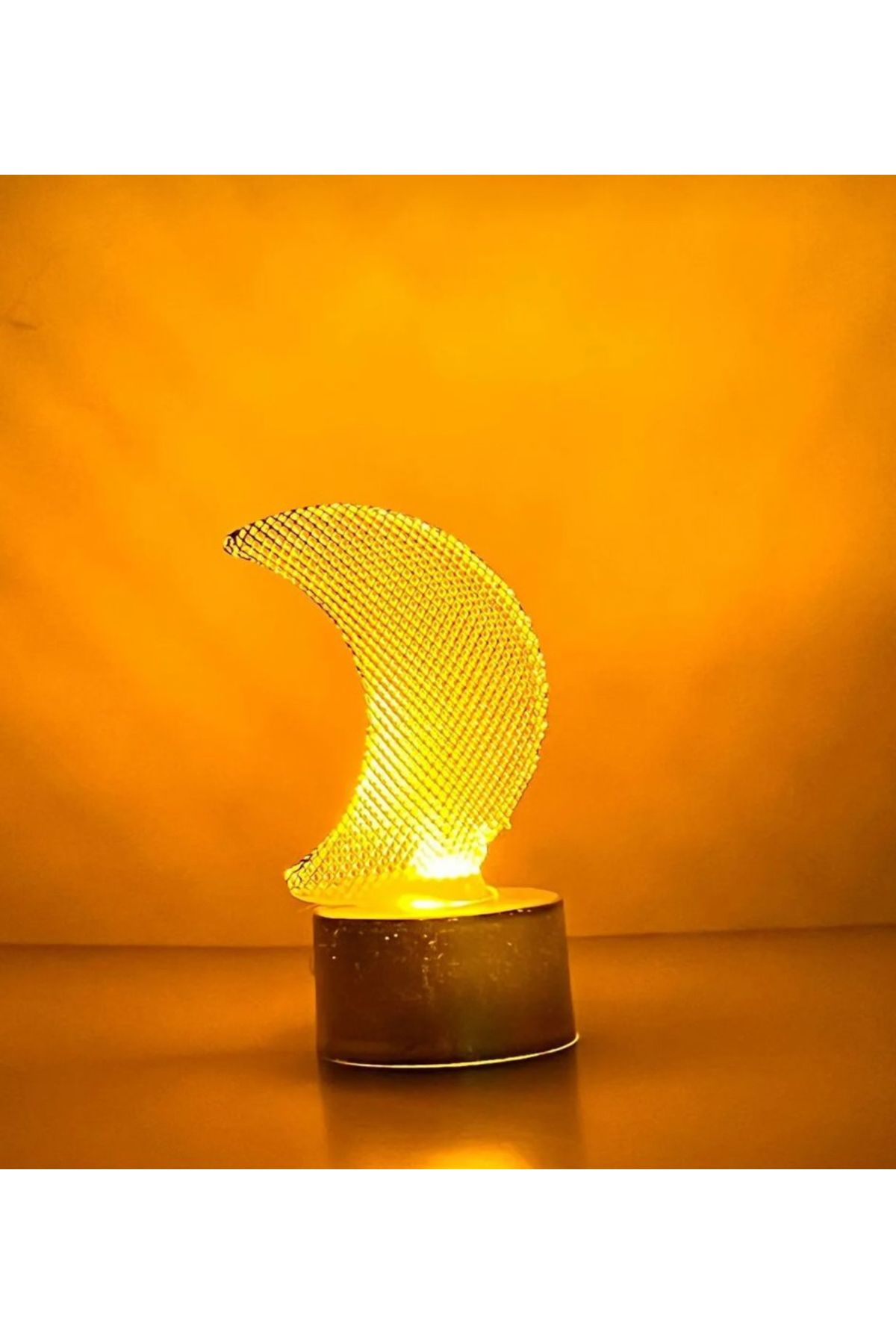 GümüşAVM Led Işıklı Mini Metal Hilal (12 Adet)