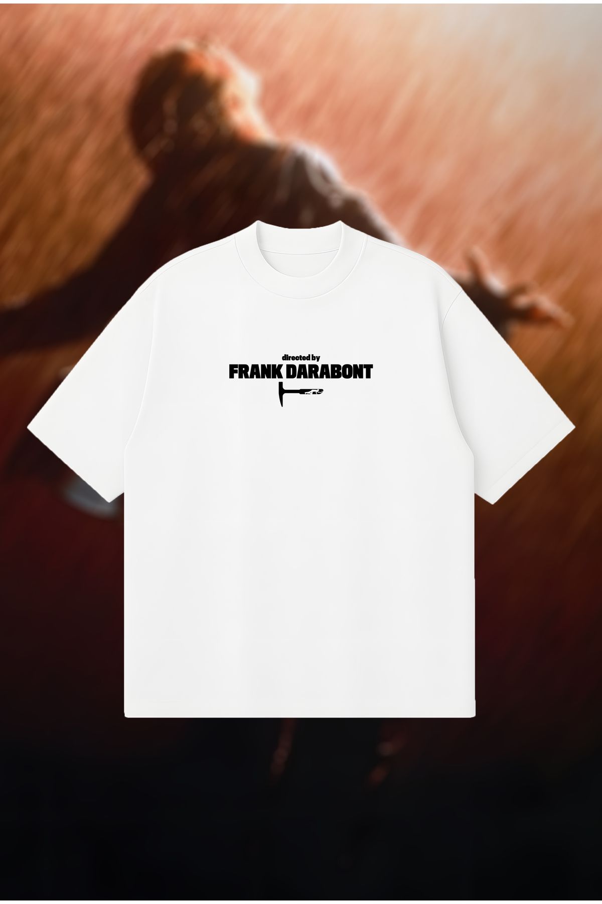 PURE POWER Directed by Frank Darabont Boxy Fit Oversize Unisex Tshirt – Baskılı Tişört | Streetwear