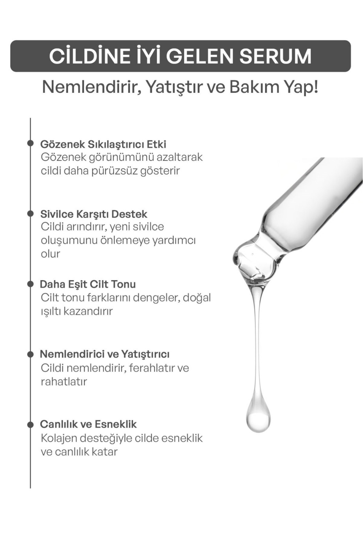 Akne Ve Siyah Nokta Karşıtı Snap Serum | Salisilik Asit & Çay Ağacı | Kurutucu Etki | 30 ml — 10001 — تصویر 2 از 4