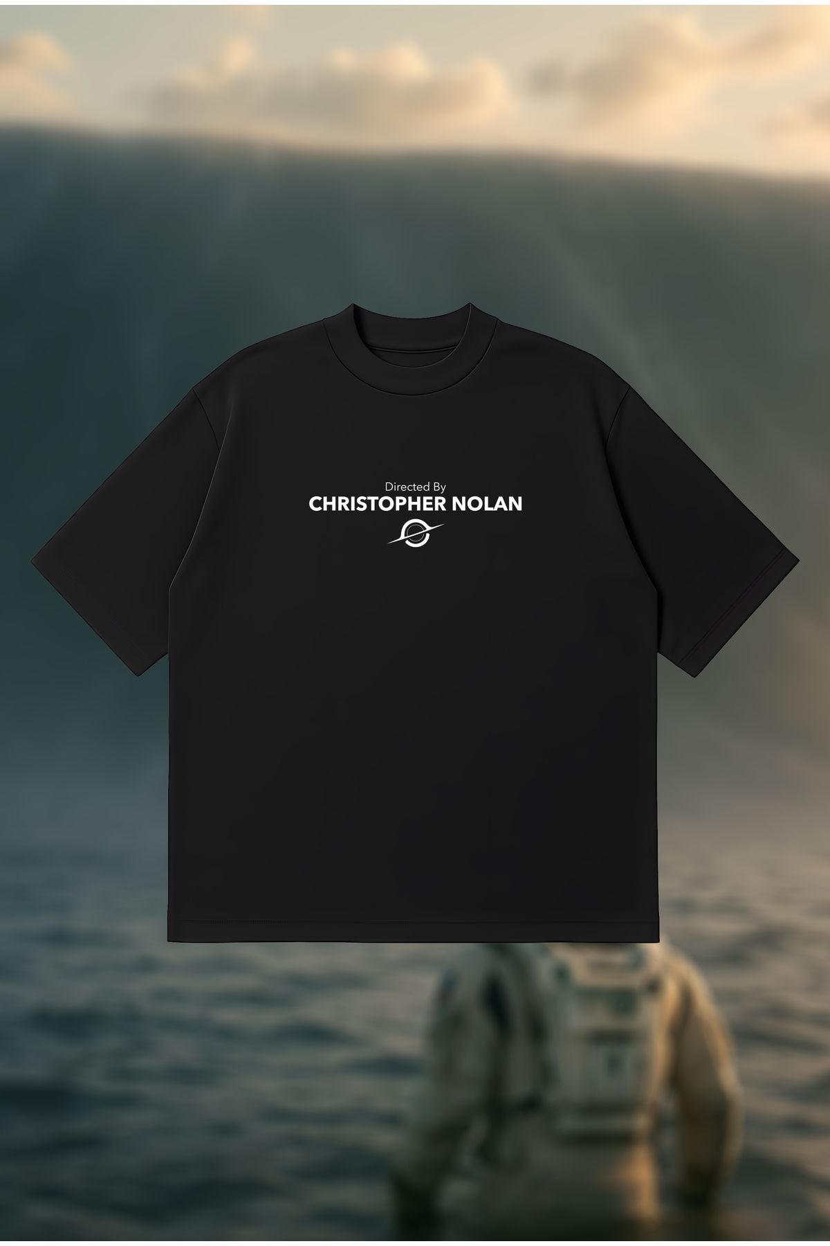 PURE POWER Directed by Christopher Nolan Boxy Fit Oversize Unisex Tshirt – Baskılı Tişört | Streetwear
