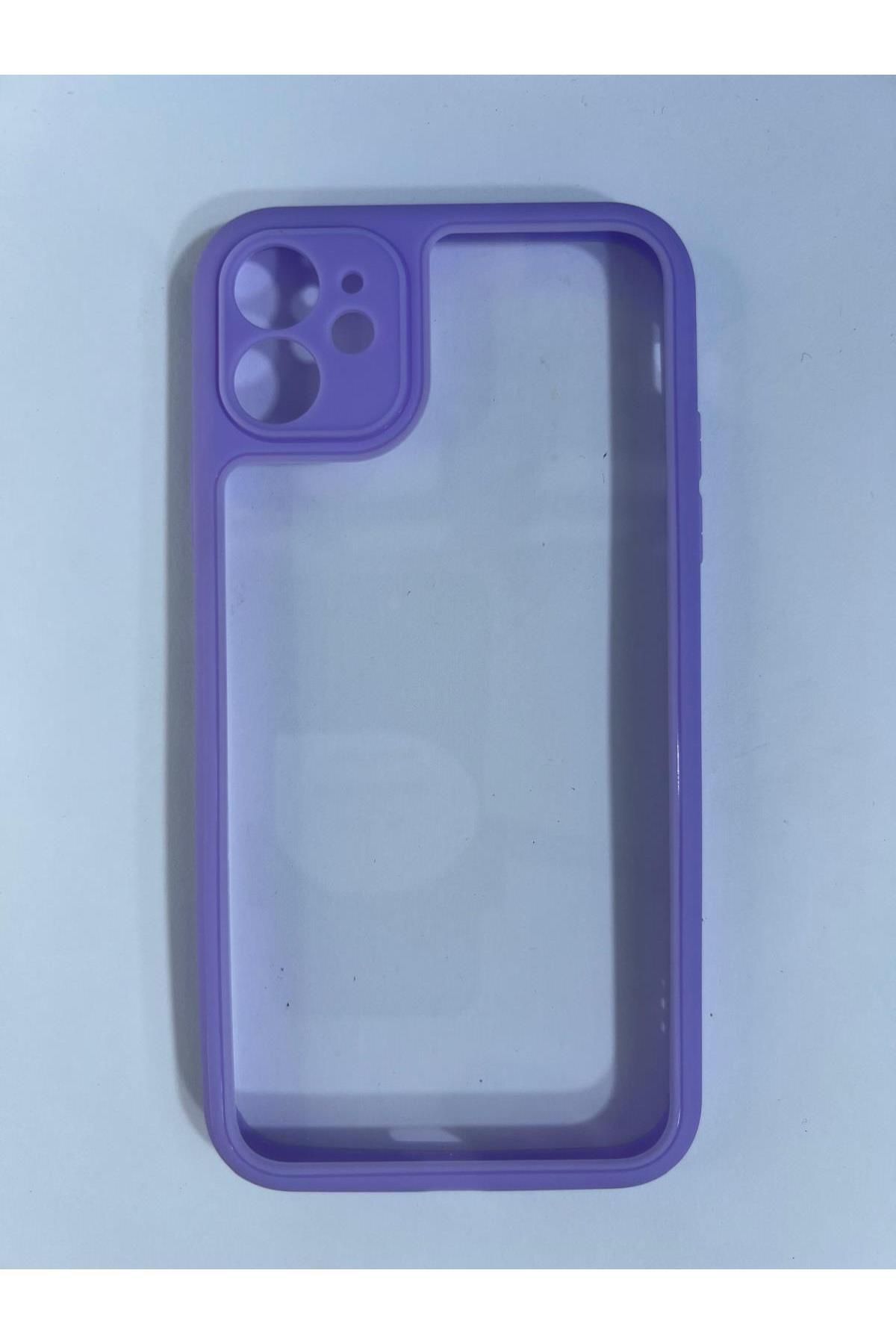 Amorix ARMORİX İPHONE 11 ULTRA THİN MOR KAMERA ÇIKINITLI SİLİKON KILIF