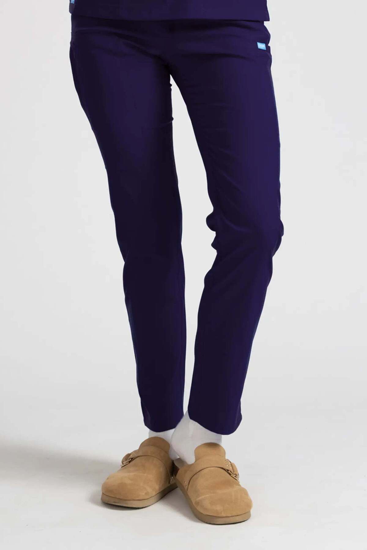 oksijen uniform Citrine - Mor (Tek Alt & Pantolon) - XXL-46