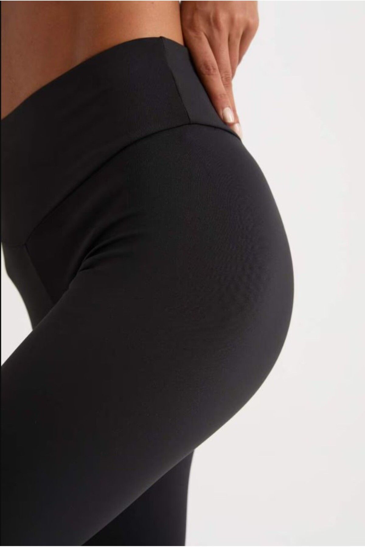 DeFacto Sporcu Tayt Toparlıyıcı Yüksek Bel Beli Saran Esnek Basic Düz