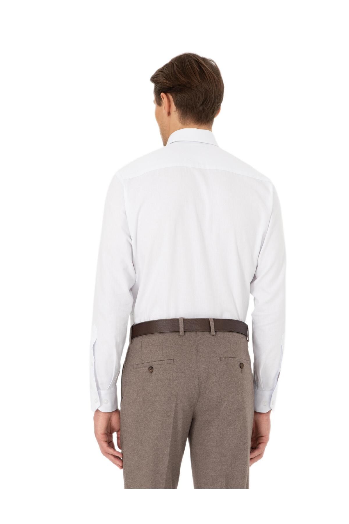Pierre Cardin-Men's White Shirt 4