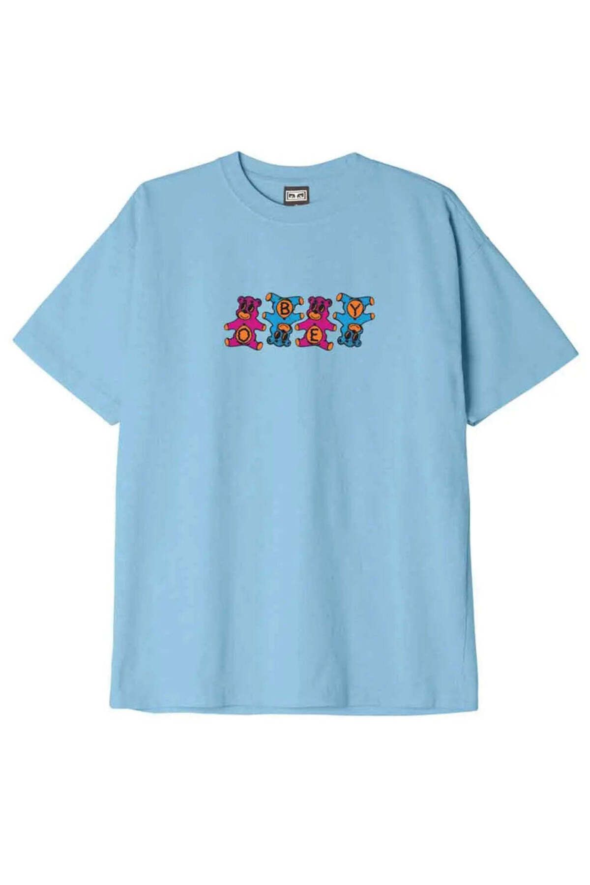 American Rag Cie Obey Bears T-Shirt - Box Fit ve Heavyweight Kalite ile Şıklığı Yakalayın