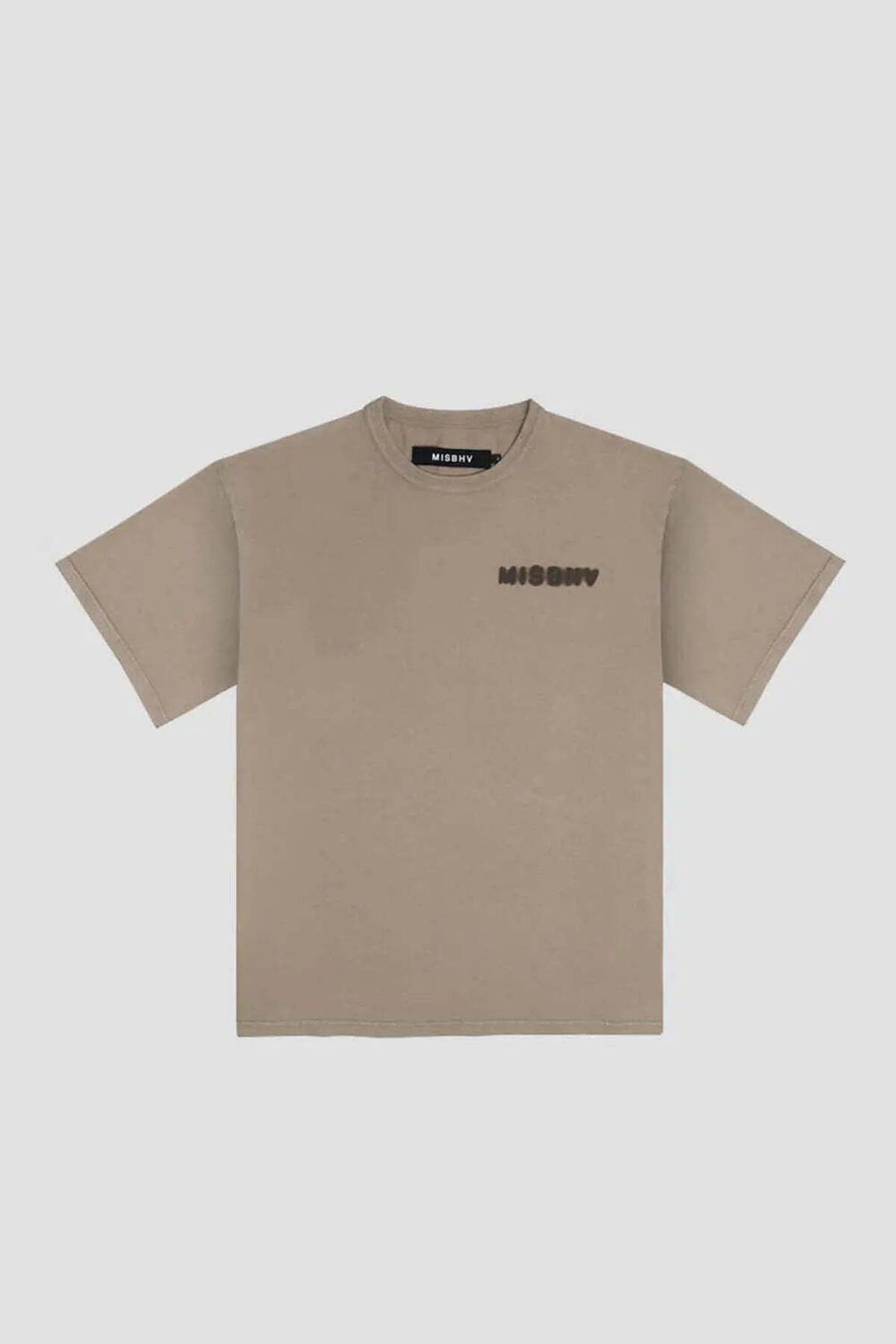American Rag Cie Vintage Community T-Shirt | %100 Pamuk, Bej Renk, Grafik Baskılı
