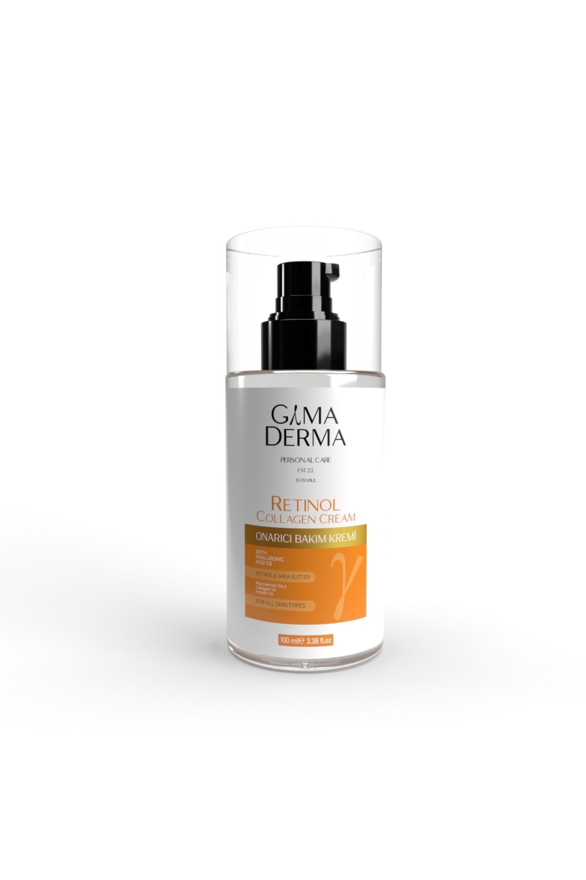 Gama Derma Yaşlanma Karşıtı Onarıcı Retinol Kolajen Bakım Kremi 100 ml