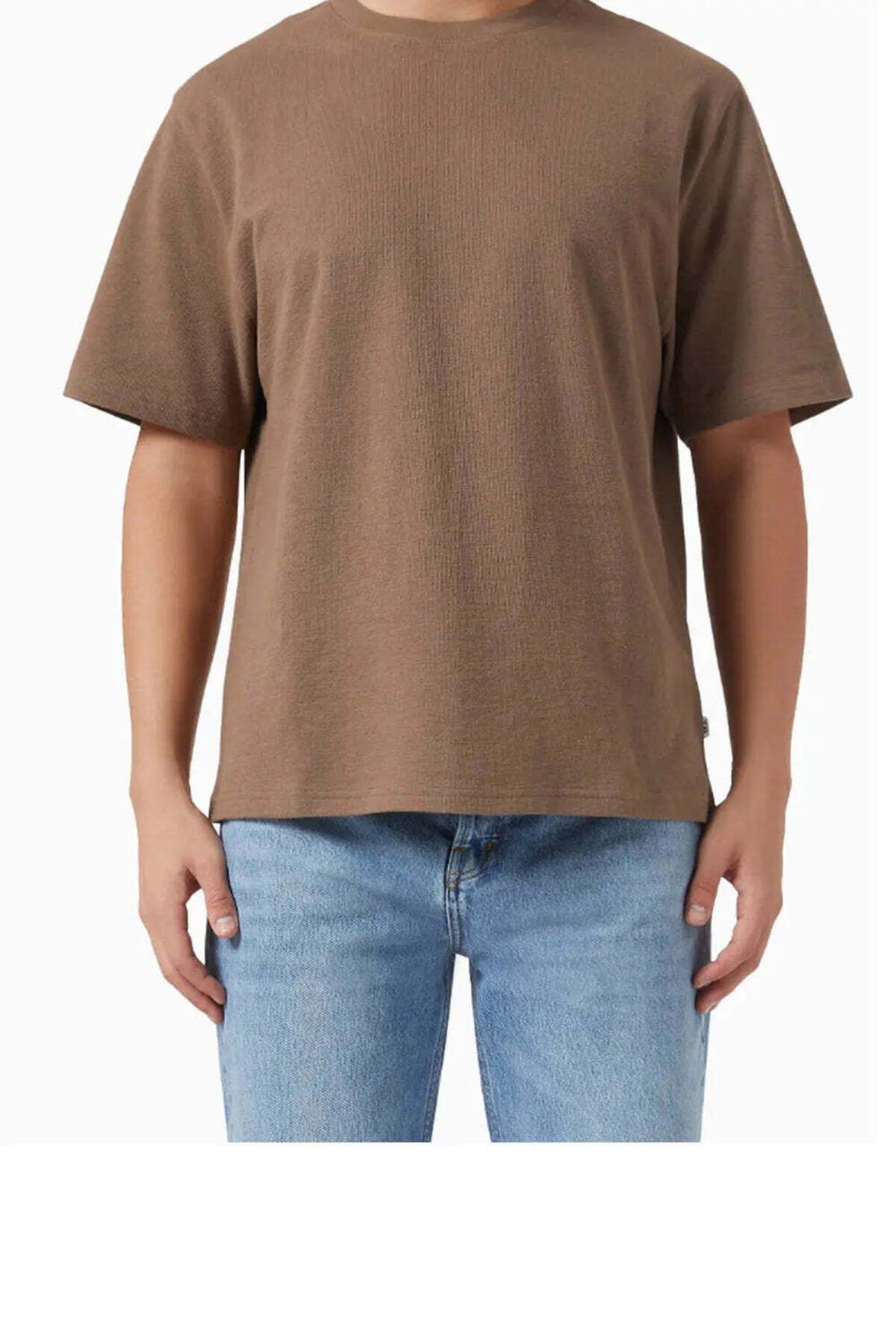 American Rag Cie Dean SS Tişört - Kahverengi Erkek T-Shirts | Konfor ve Şıklık