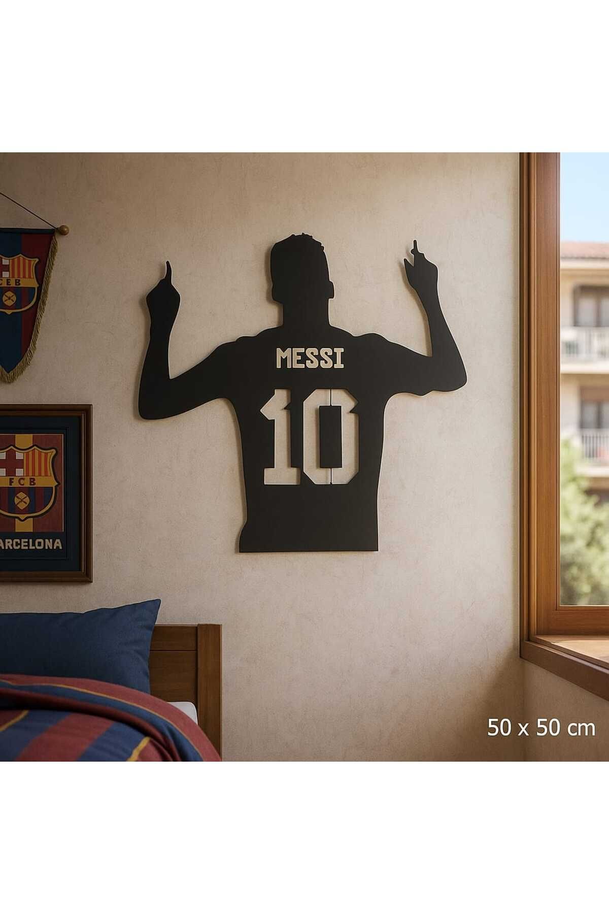 luxvia Messi Dekoratif Tablosu Işıklı