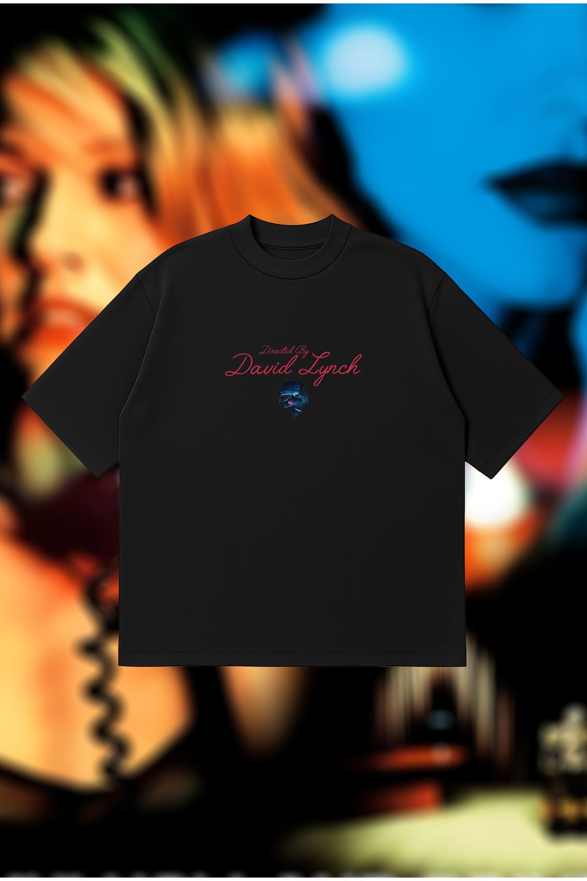 PURE POWER Directed by David Lynch Boxy Fit Oversize Unisex Tshirt – Baskılı Tişört | Streetwear