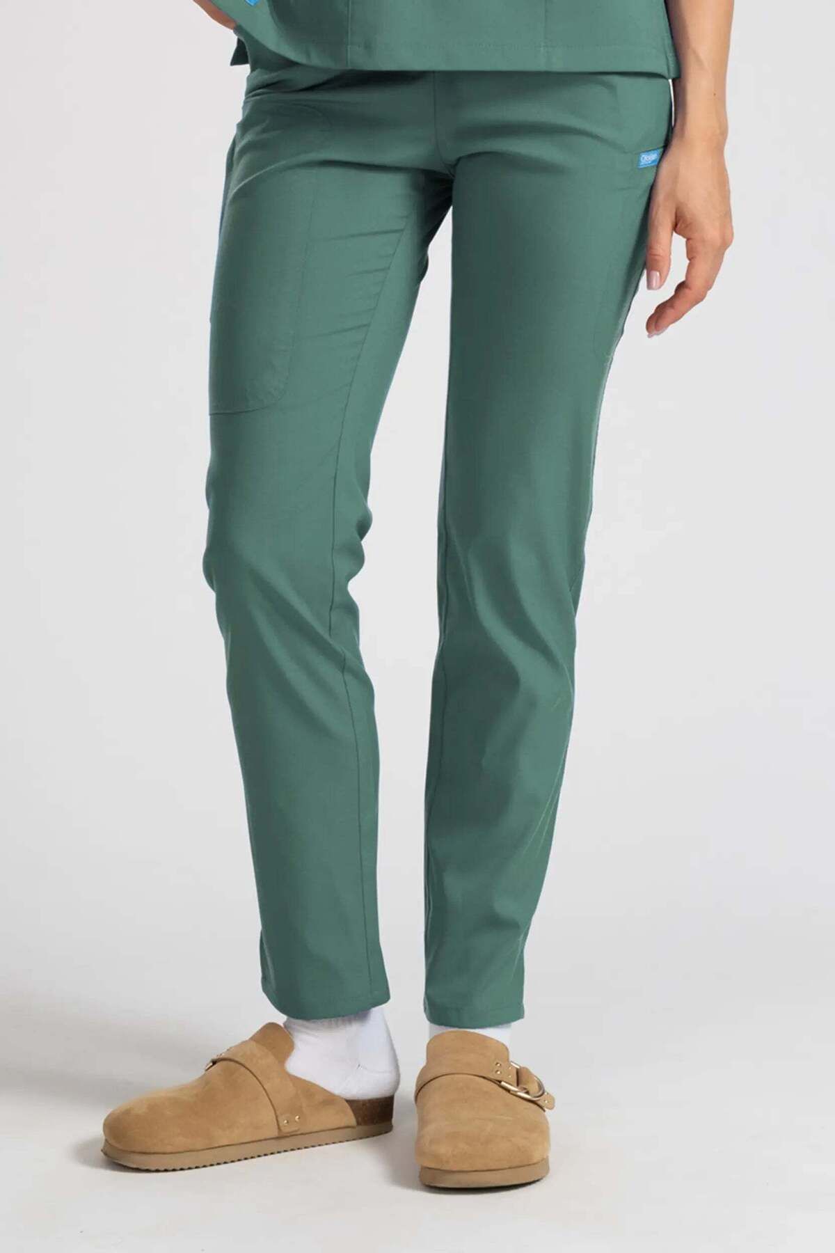 oksijen uniform Citrine - Petrol Yeşili (Tek Alt & Pantolon) - M-40