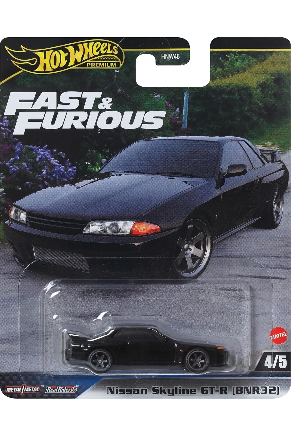 HOT WHEELS Premium F&F Furious7 Nissan Skyline GT-R (BNR32) HYP69
