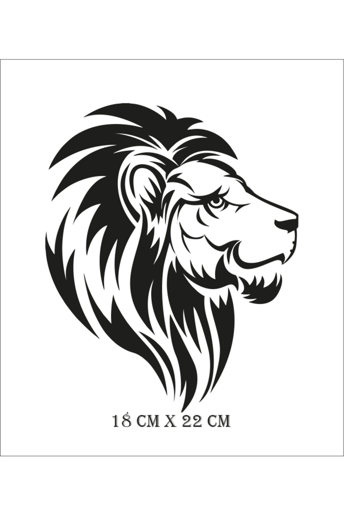 RVT Design Aslan Otomobil Sticker