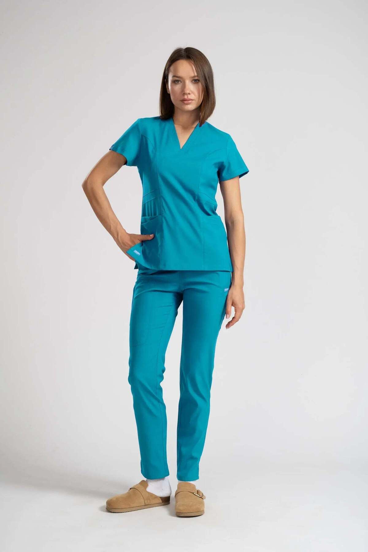 oksijen uniform Citrine - Royal Mavi (Takım) - XS-36