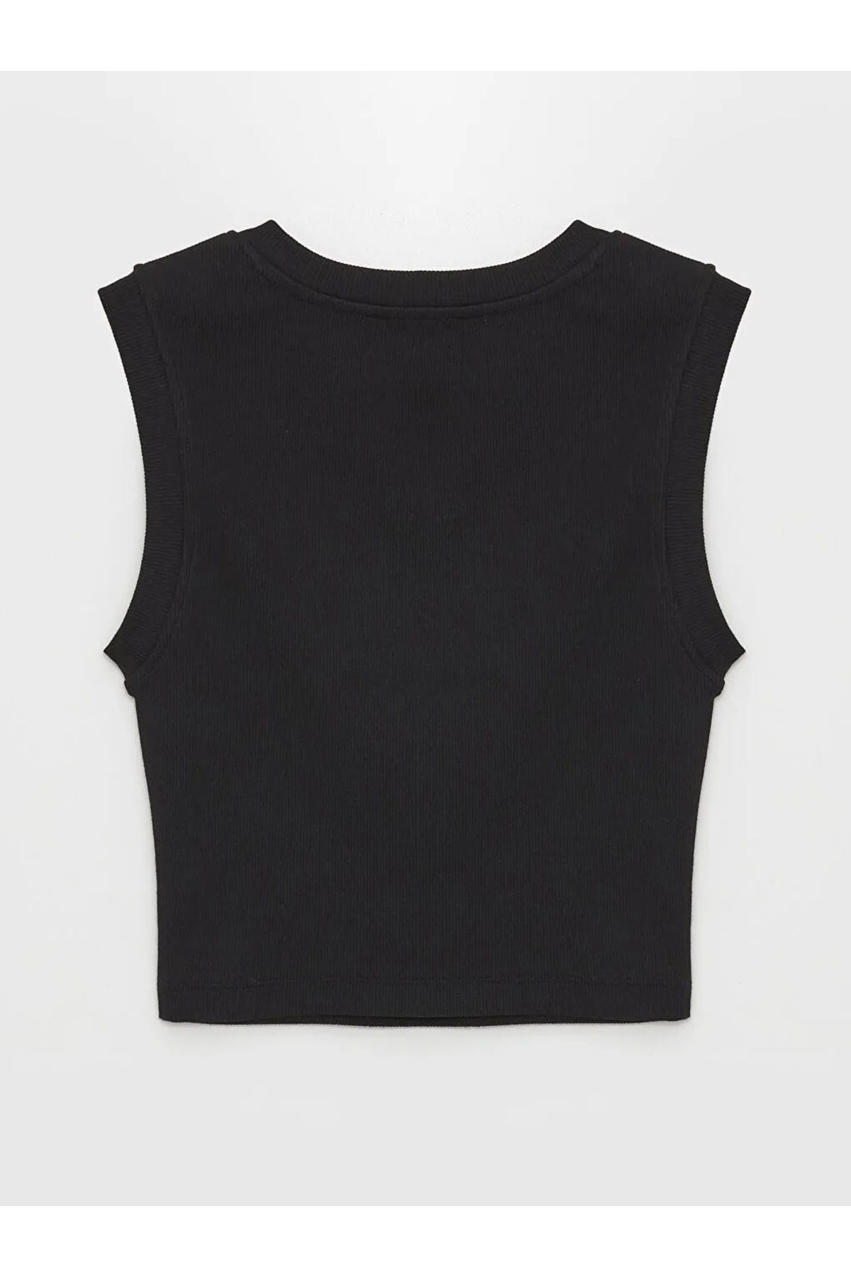 LC Waikiki LCWAİKİKİ BİSİKLET YAKA CROP