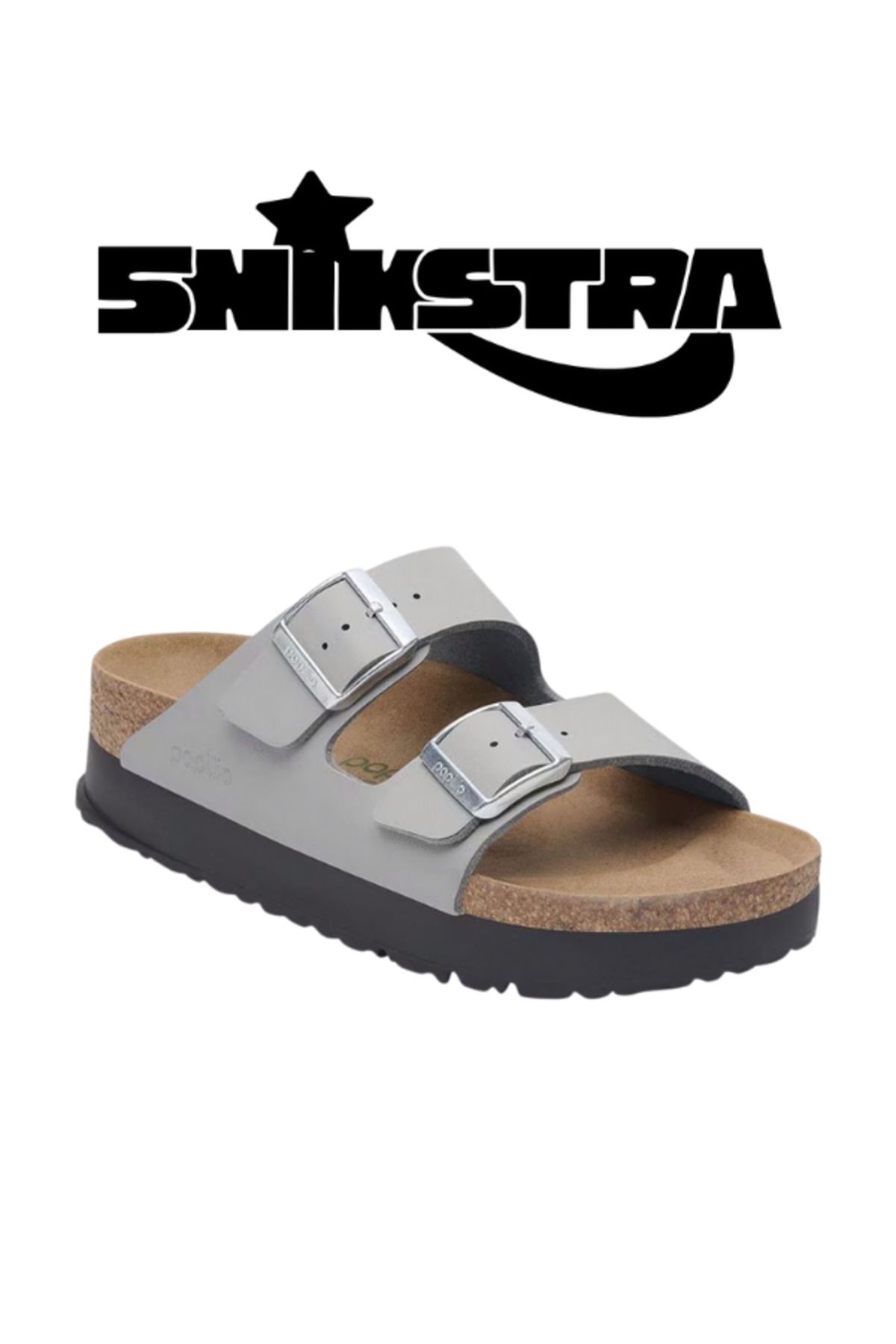 Birkenstock ARIZONA PLATFORM FLEX BF VEGAN Birko-flor 1028439 - Snikstra