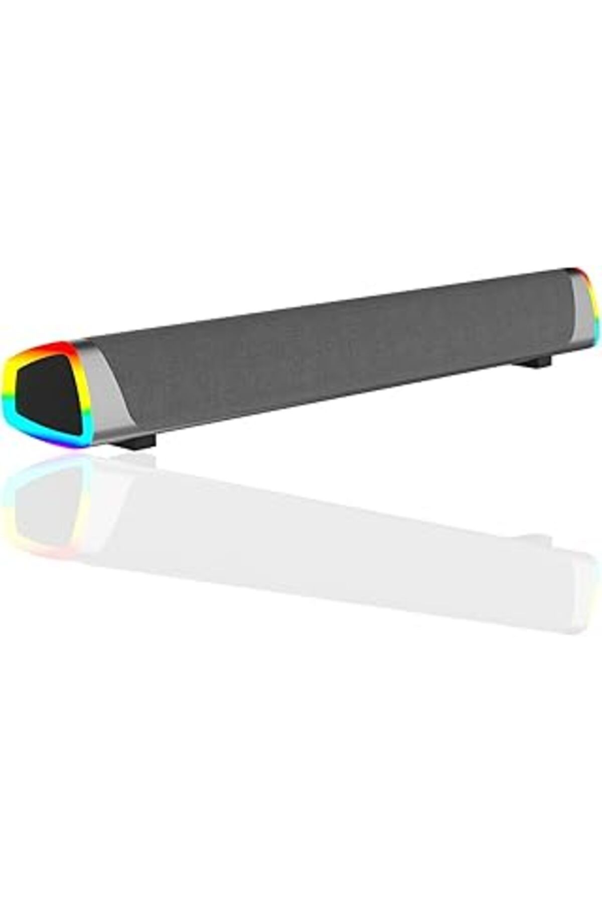 ASİTAN Lecoo Ds101 Kablosuz Bluetooth Aux 6W Rgb Aydınlatmalı Soundbar Ev Sineması Televizyon Ses Sistemi