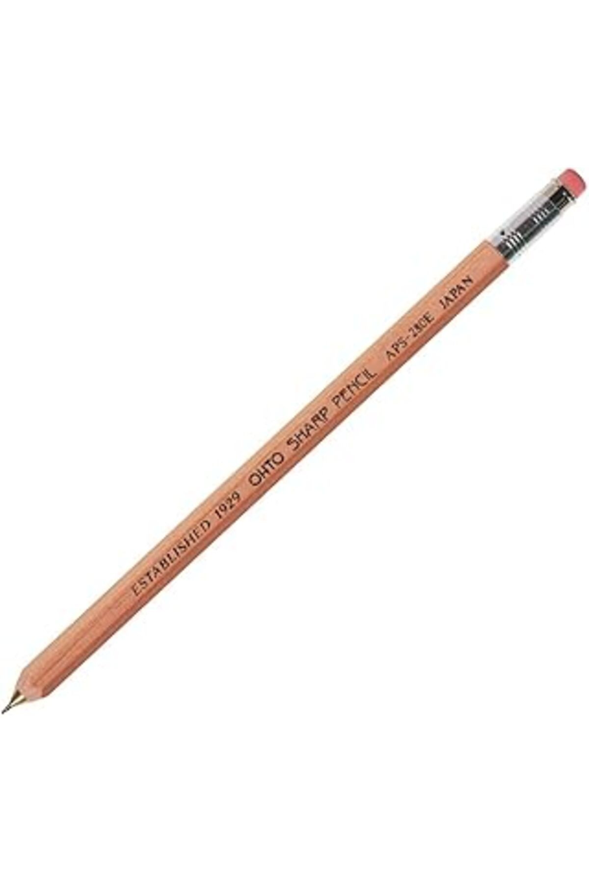 Qedii Ohto Wooden Serisi Aps-280E Naturel Versatil Kalem 0.5