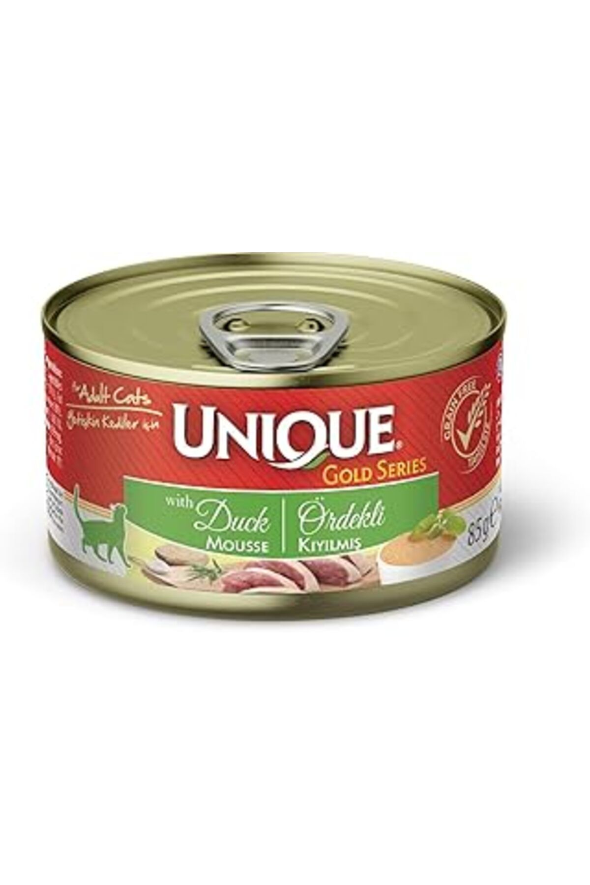 NETWORK ART Unique Gold Series Cat Mousse With Duck 85 Gr