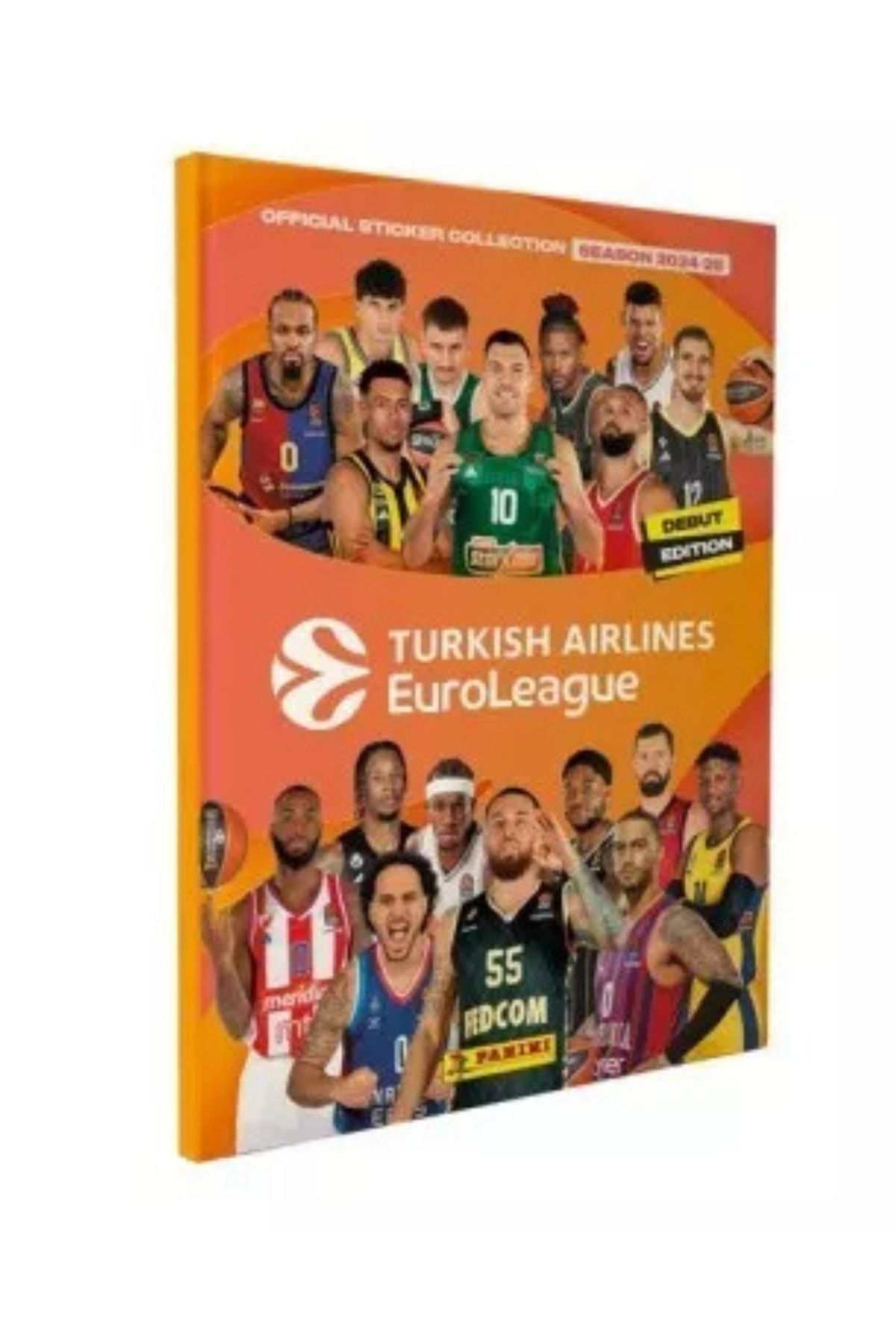 karinabest 2024-25 Official Turkish Airlines Euroleague Çıkartma Albümü Sınırlı Üretim Özel Hardcover Albüm
