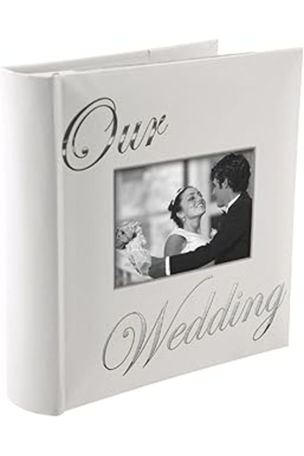 Mu Art Ahşap Malden Fotoalbum I Do No Size Our Wedding White And Silver