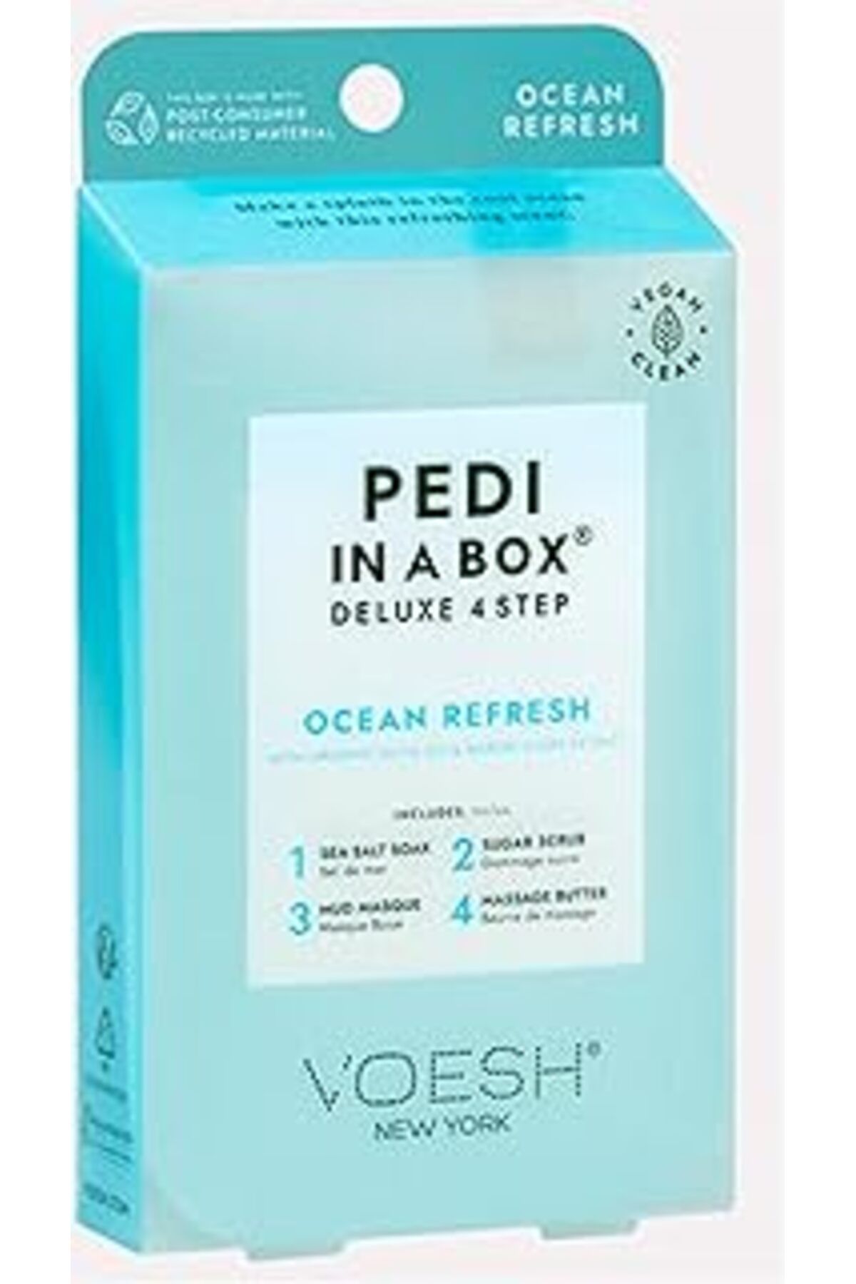 Pazarcan Voesh Pedi In A Box Deluxe 4 Adımlı Pedikür Seti Okyanus