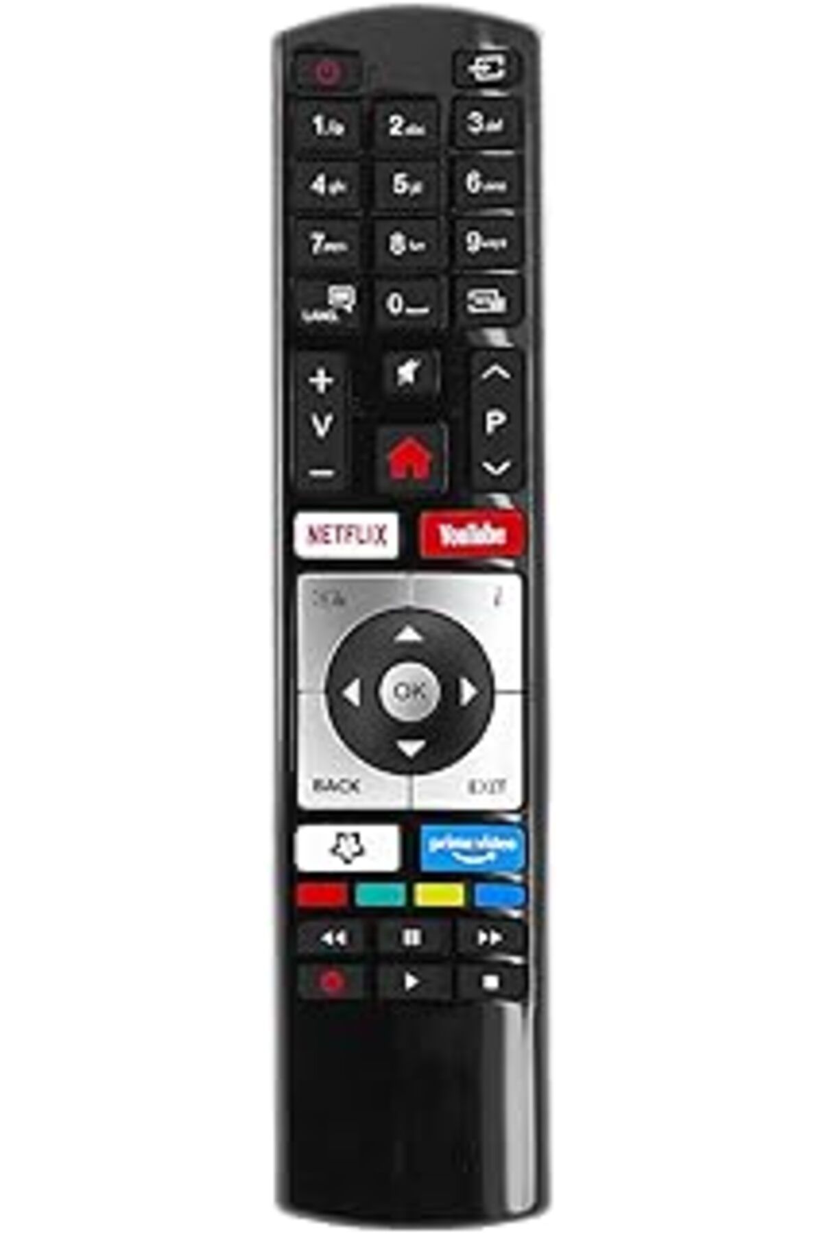 ASİTAN 121Av - Yedek Uzaktan Kumanda Vestel Finlux Telefunken Edenwood Rc4318 30100823 4K Ultra Hd Tv'Ler