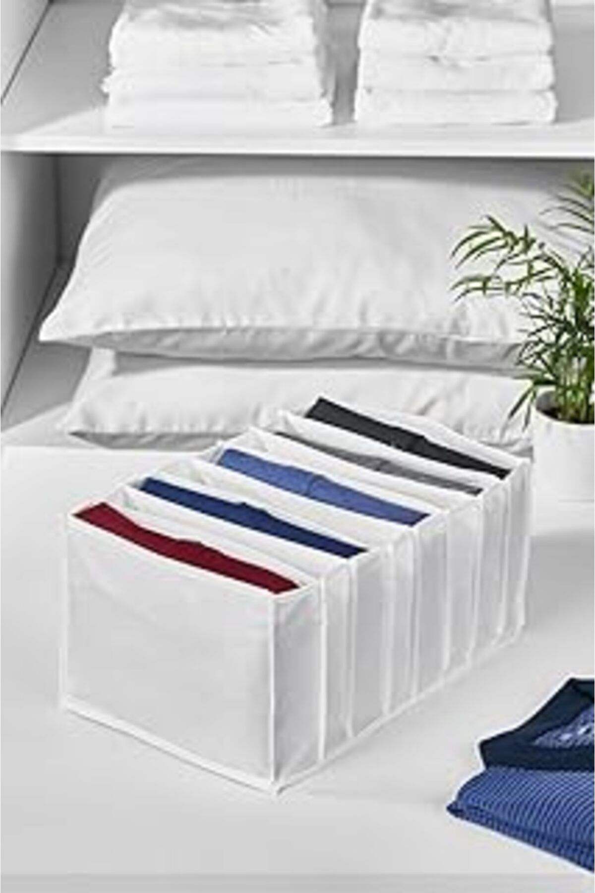 Qedii Organizer 3.Boy 8 Gözlü 27X35X17 Cm