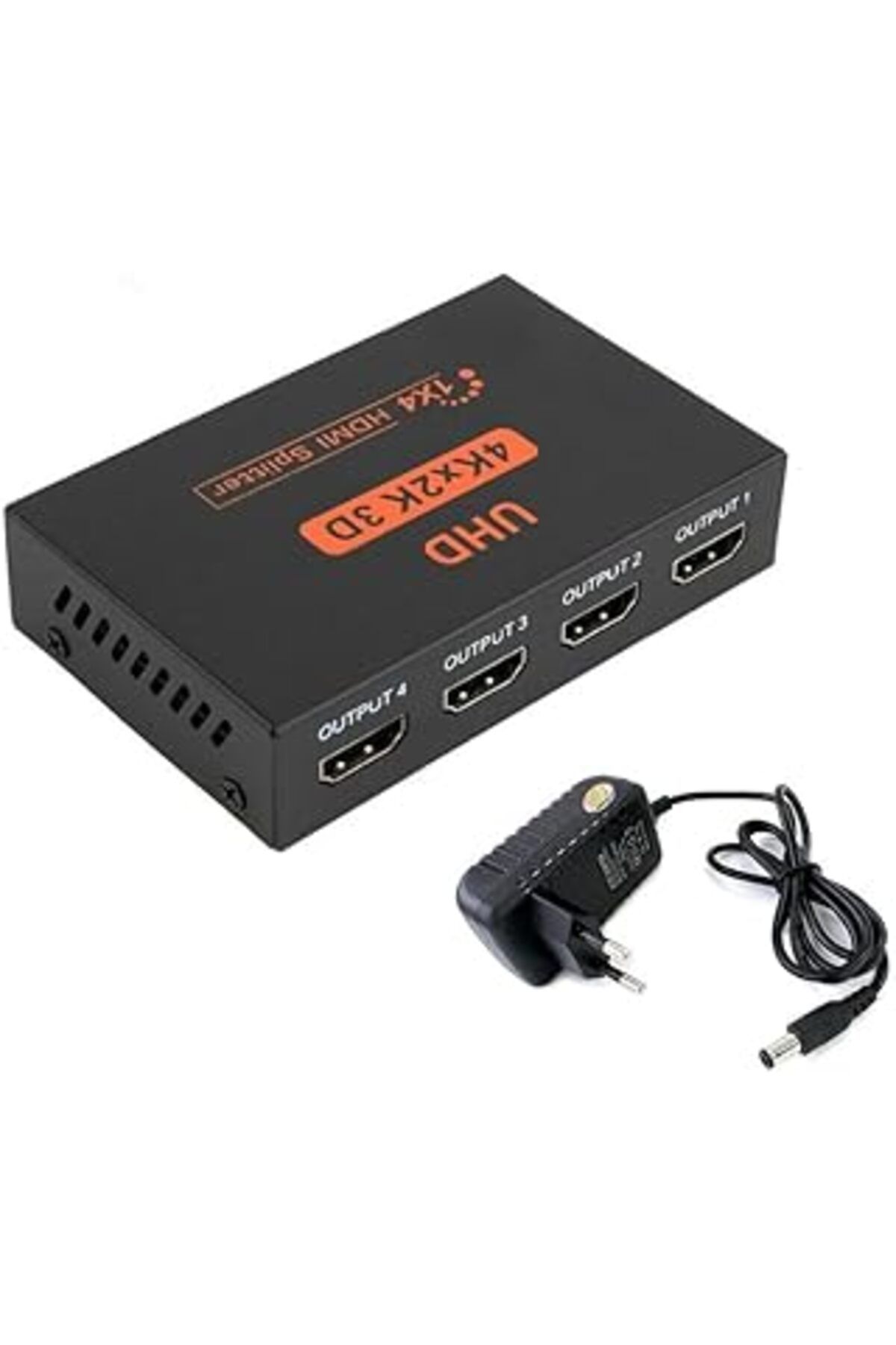NETWORK ART Apera Nr78 4 Port 4K 2160P Ultrahd Hdmi Splitter Çoklu Ekran Çoklayıcı Switch Metal Kasa