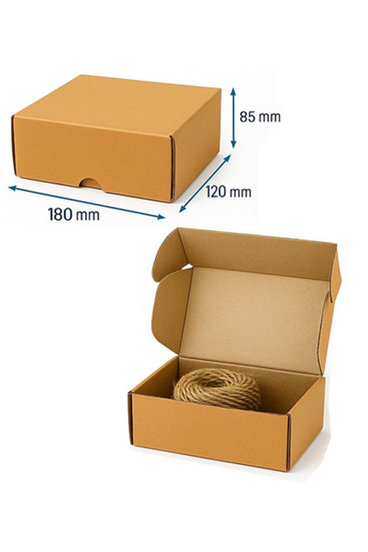kutucum Kargp Kutusu Mini 18×12×9,5 CM