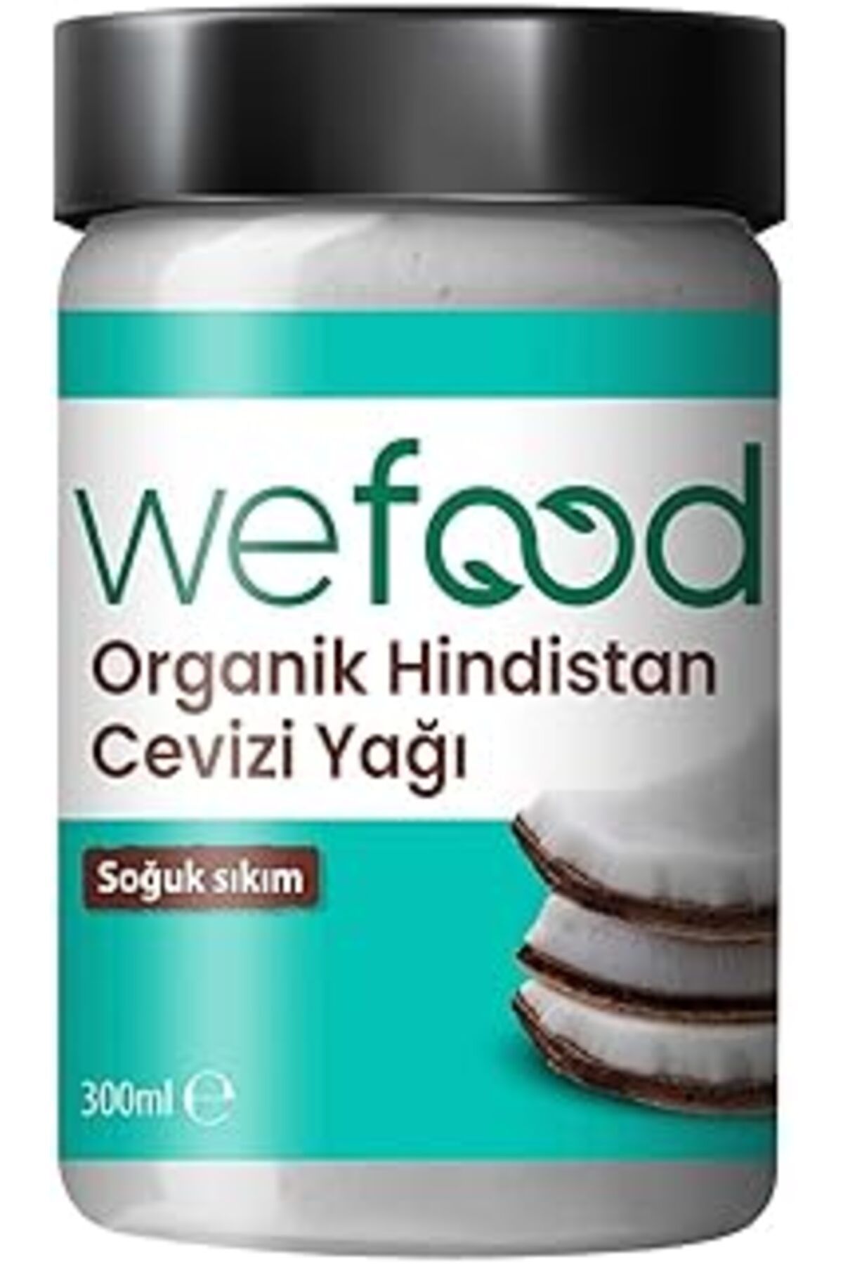 ASİTAN Wefood Organik Hindistan Ceviz Yağı - 300 Ml