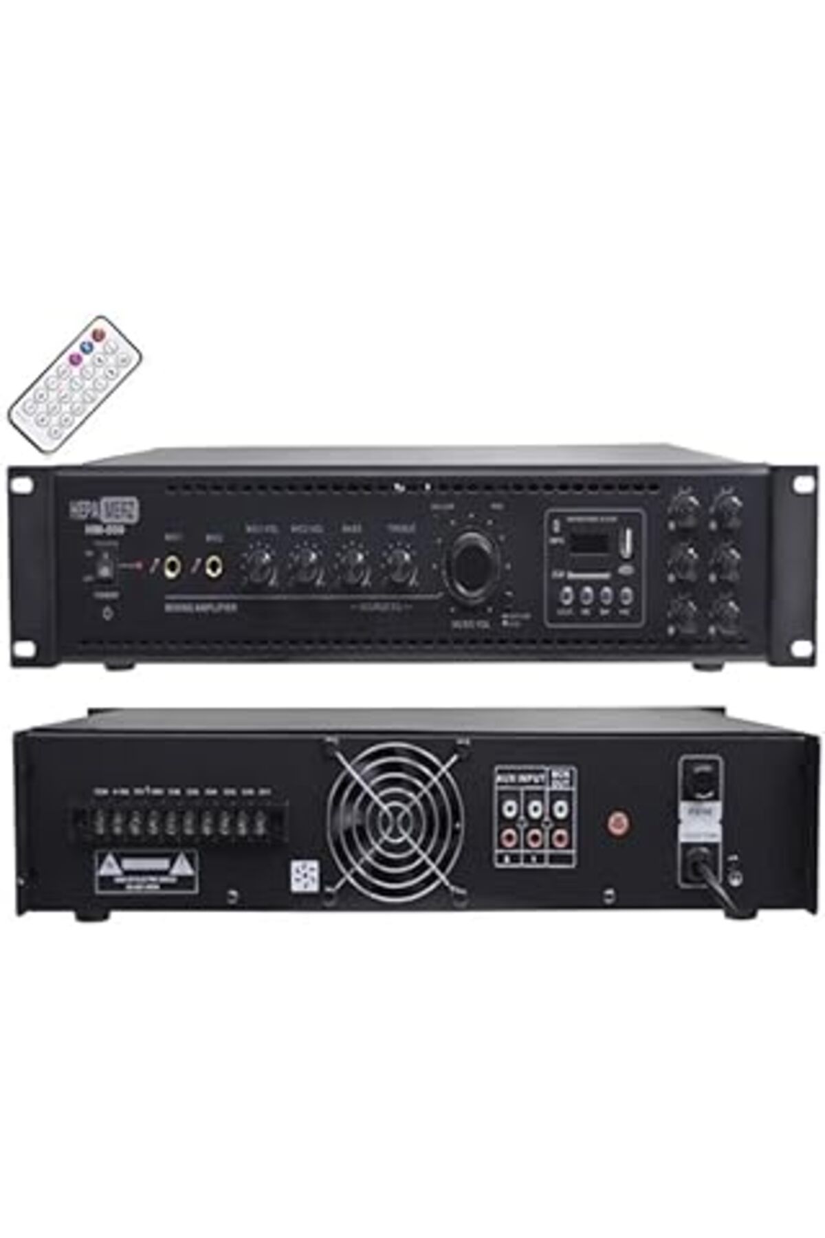NETWORK ART Hepa-Merz Hepa Merz Hm-550-550 Watt 6 Bölgeli Anfi Usb Bluetooth