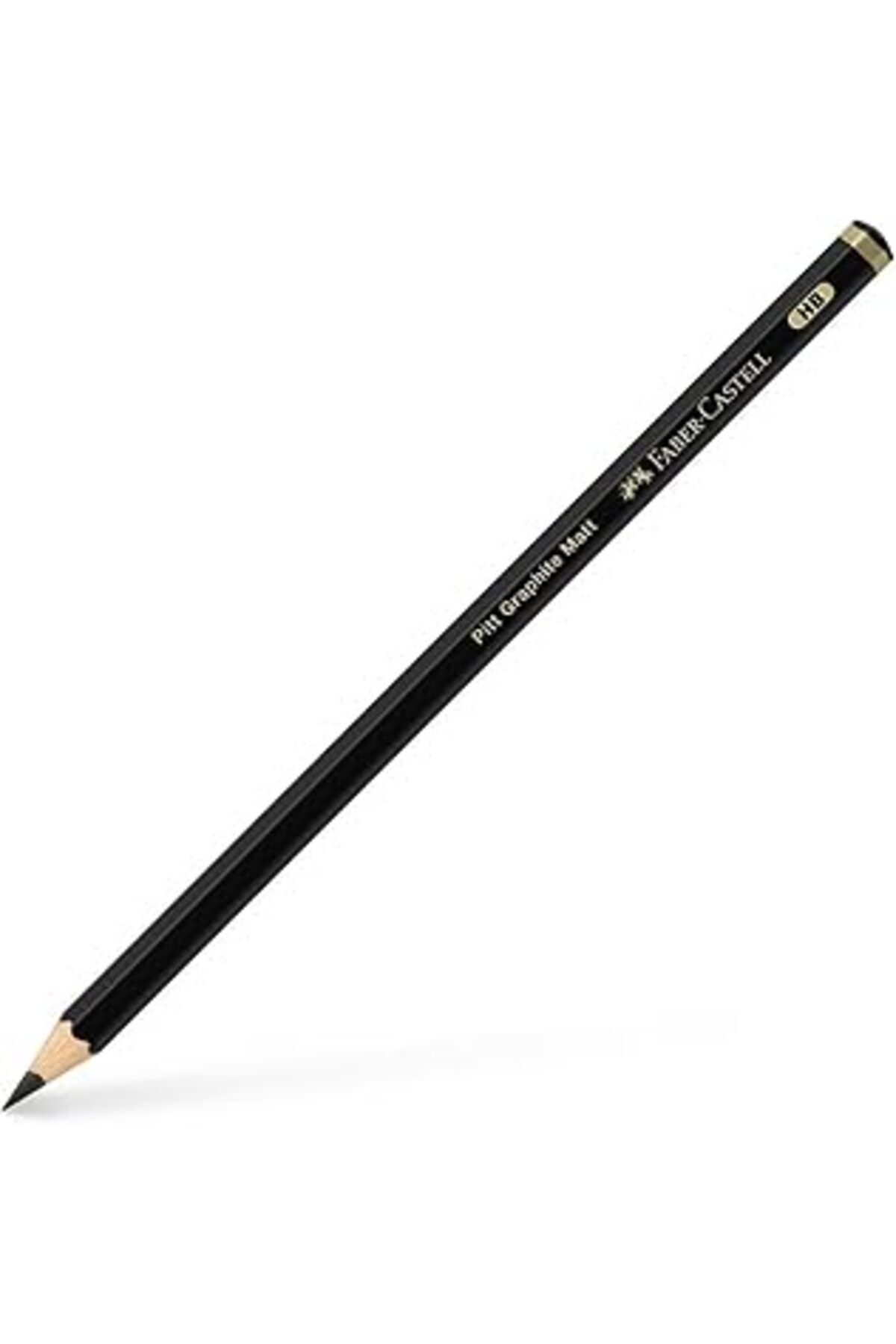 Qedii Faber-Castell Pitt Matt Dereceli Kurşun Kalem, Hb, Ultra Mat, Parlama Yapmaz, Siyah Beyaz Çizimler