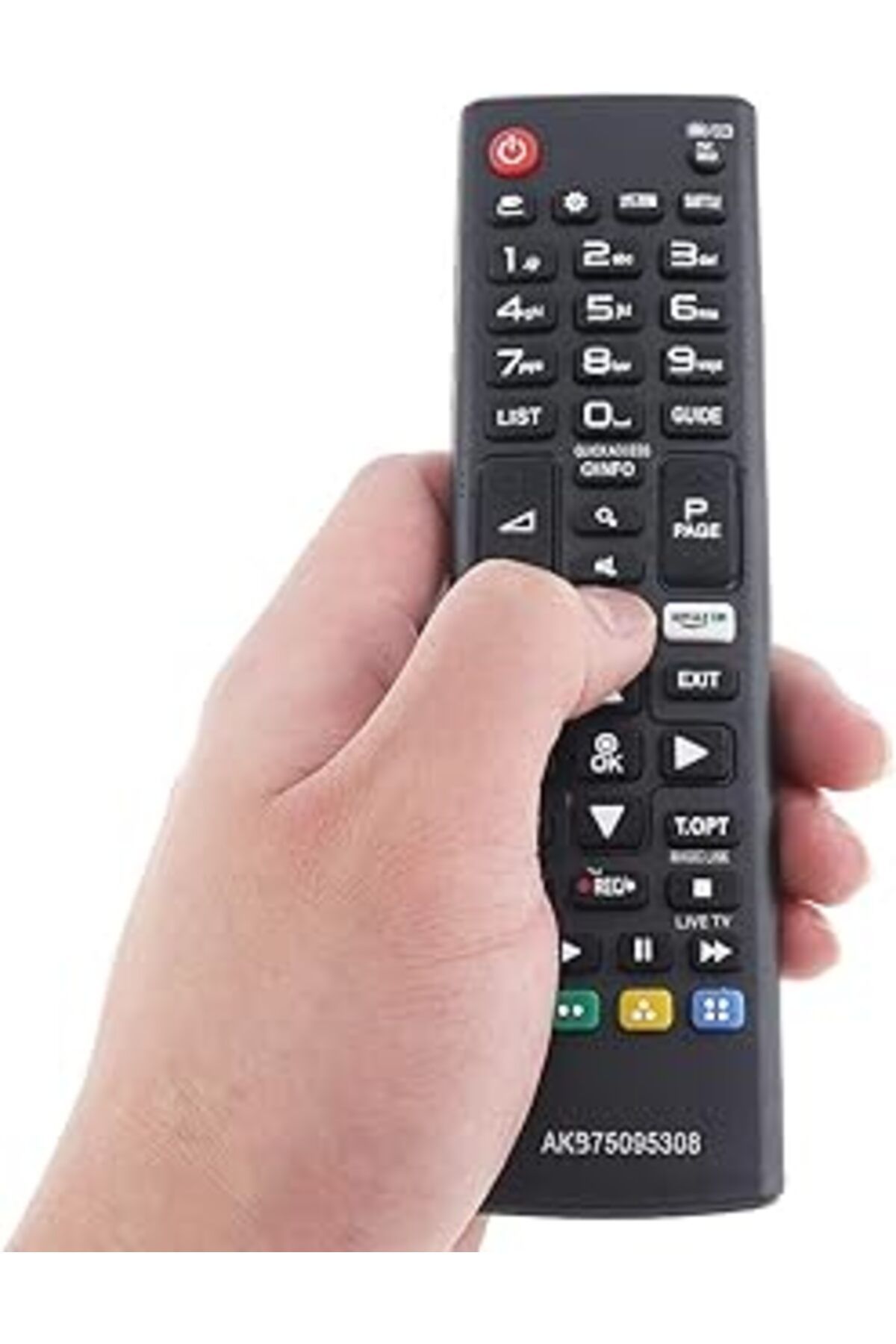 ASİTAN Origlam Akıllı Tv Uzaktan Kumanda, Uzaktan Kumanda Değiştirme Lg Led Lcd Tv Akb75095308 Için Fit