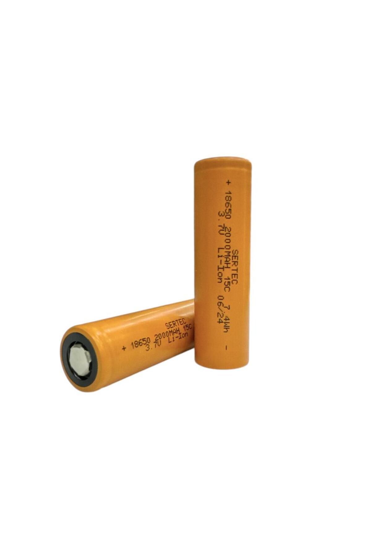 Skygo 18650 3.7V 2000 Mah 15C Li-Ion Şarjlı Pil