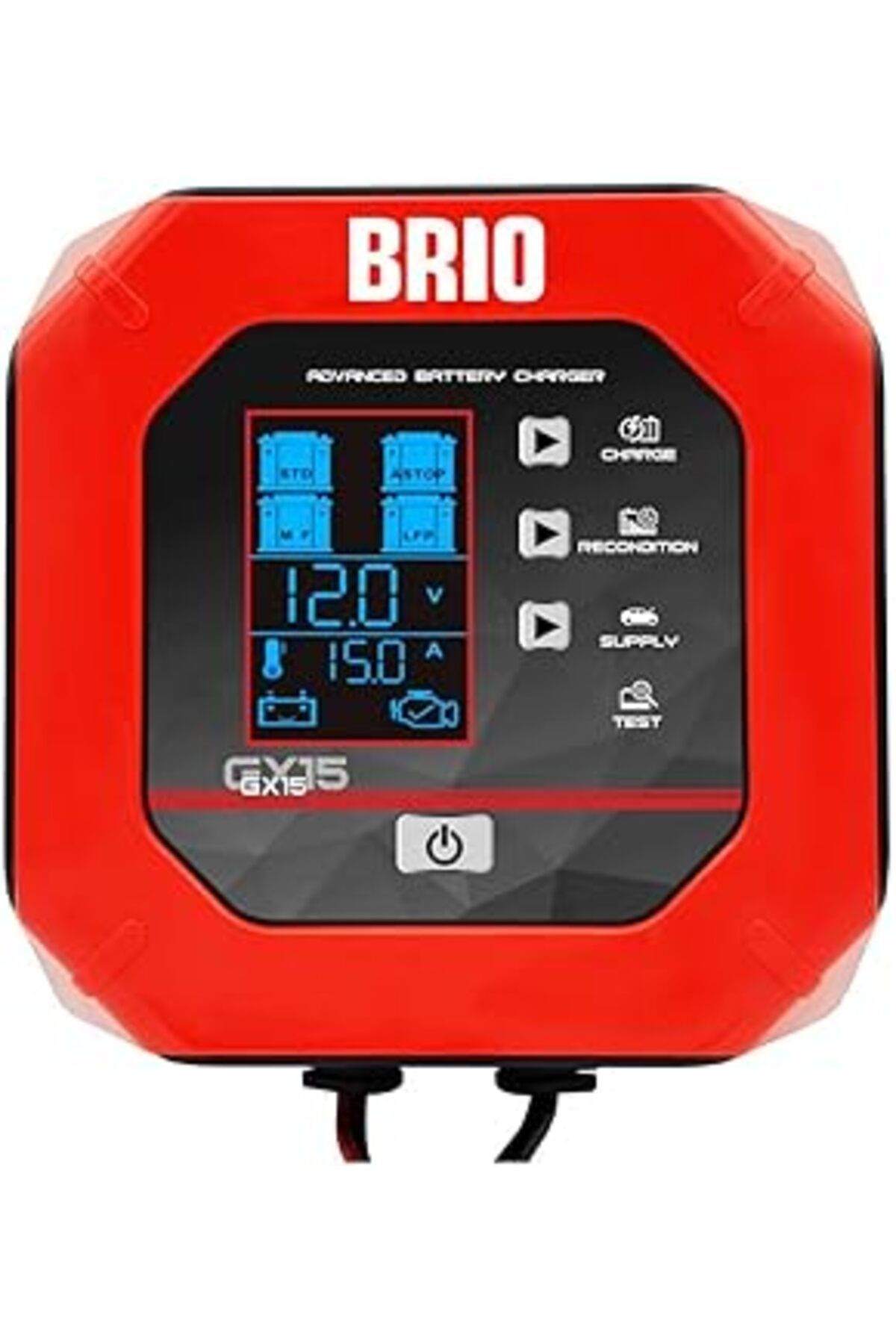Pazarcan Brio Akü Şarj Cihazı 12V-24V 15A